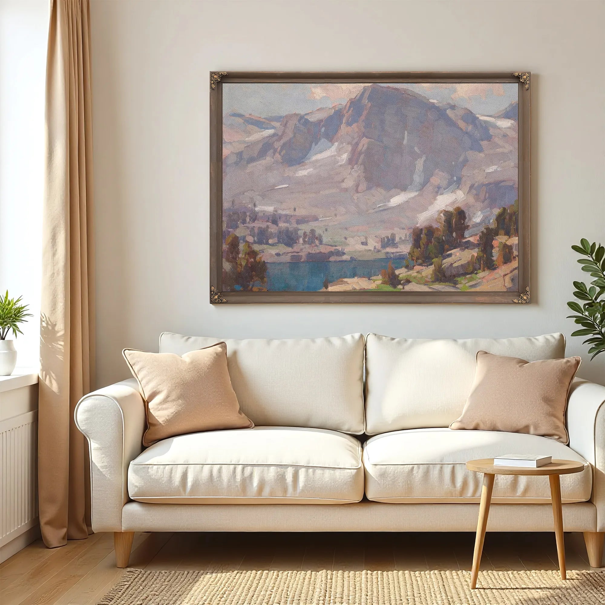 Shadow Creek Country By Edgar Payne Fine Art Print