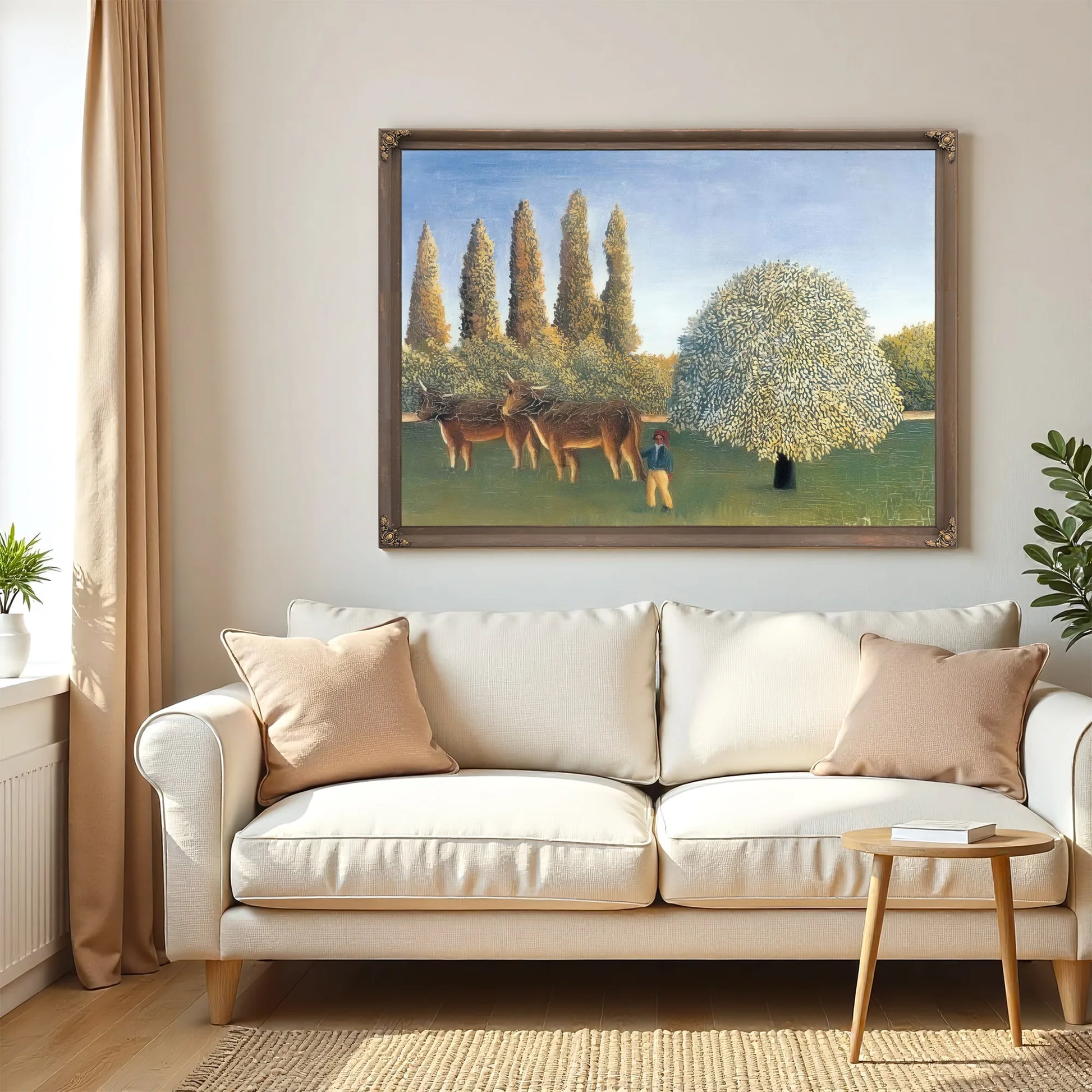 The Pasture 1910 By Henri Rousseau Fine Art Print