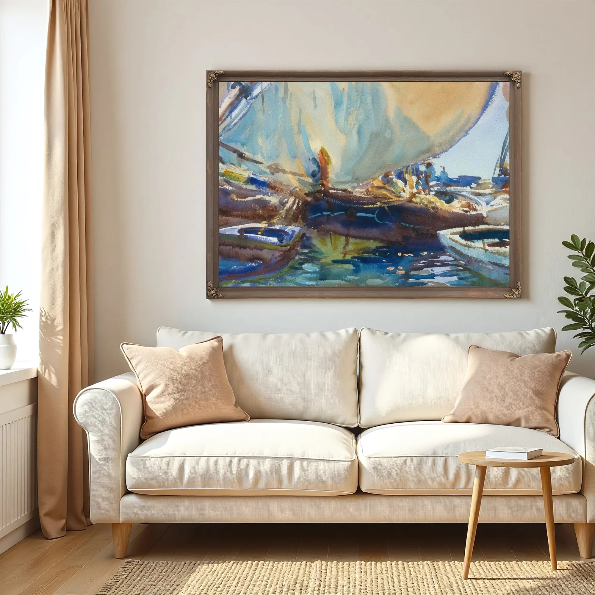 Melon Boats By John Singer Sargent Fine Art Print