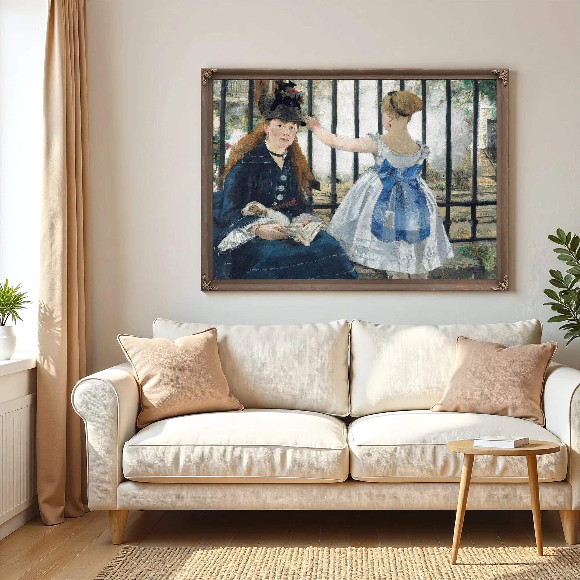 The Railway 1873 By Edouard Manet Fine Art Print