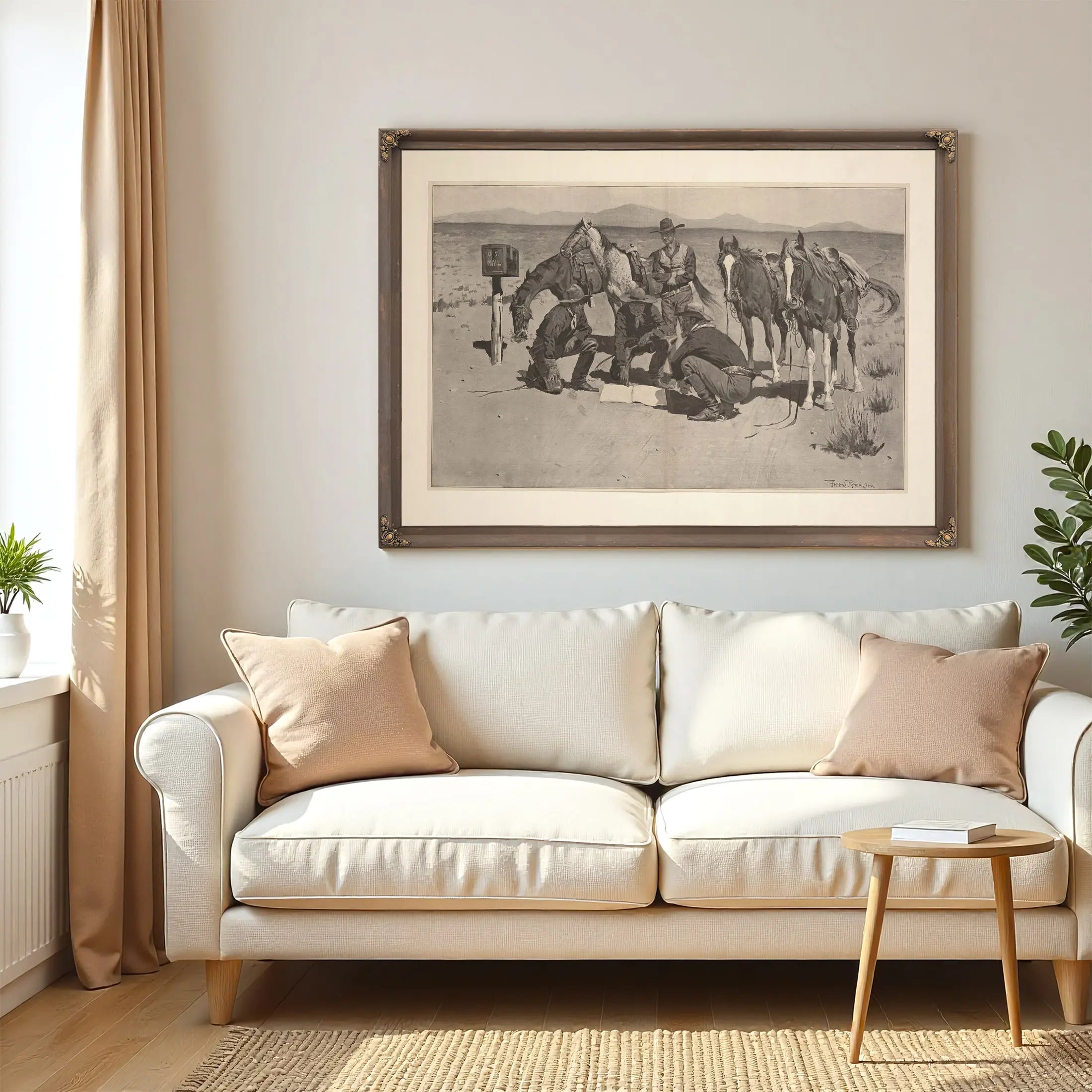 Latest News  by Frederic Remington