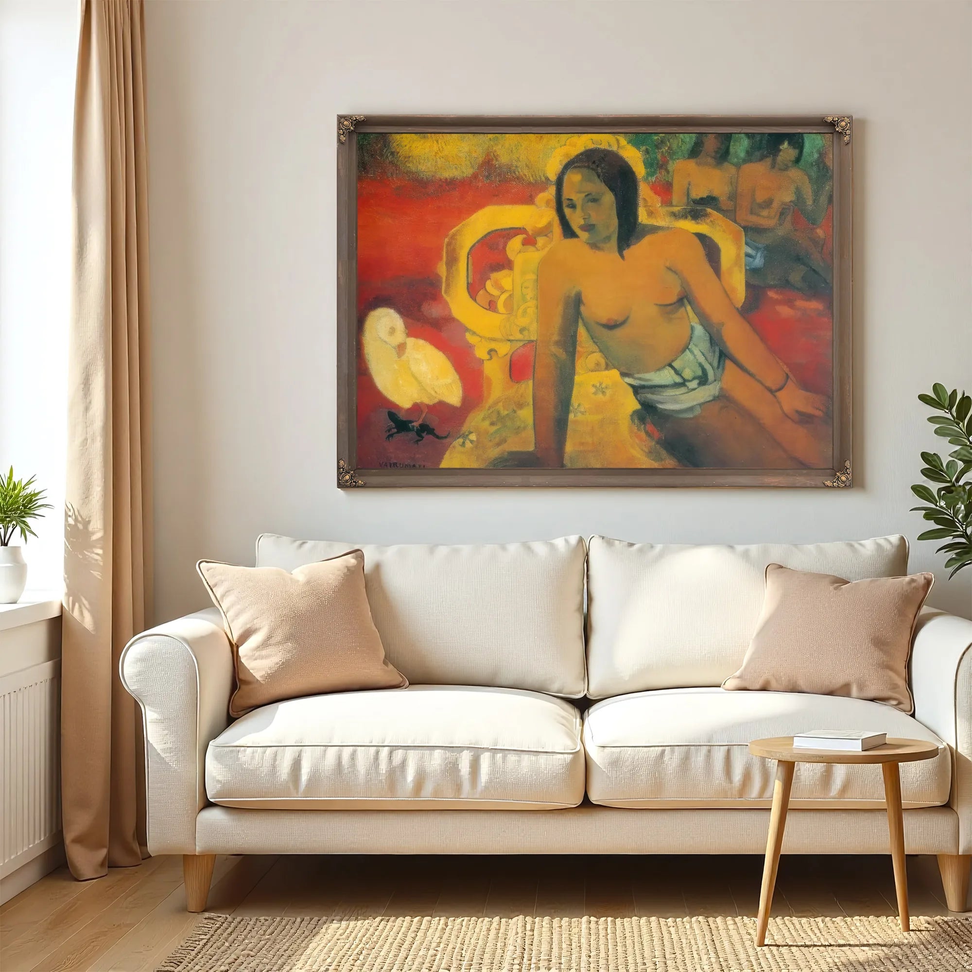 Vairumati By Paul Gauguin Fine Art Print