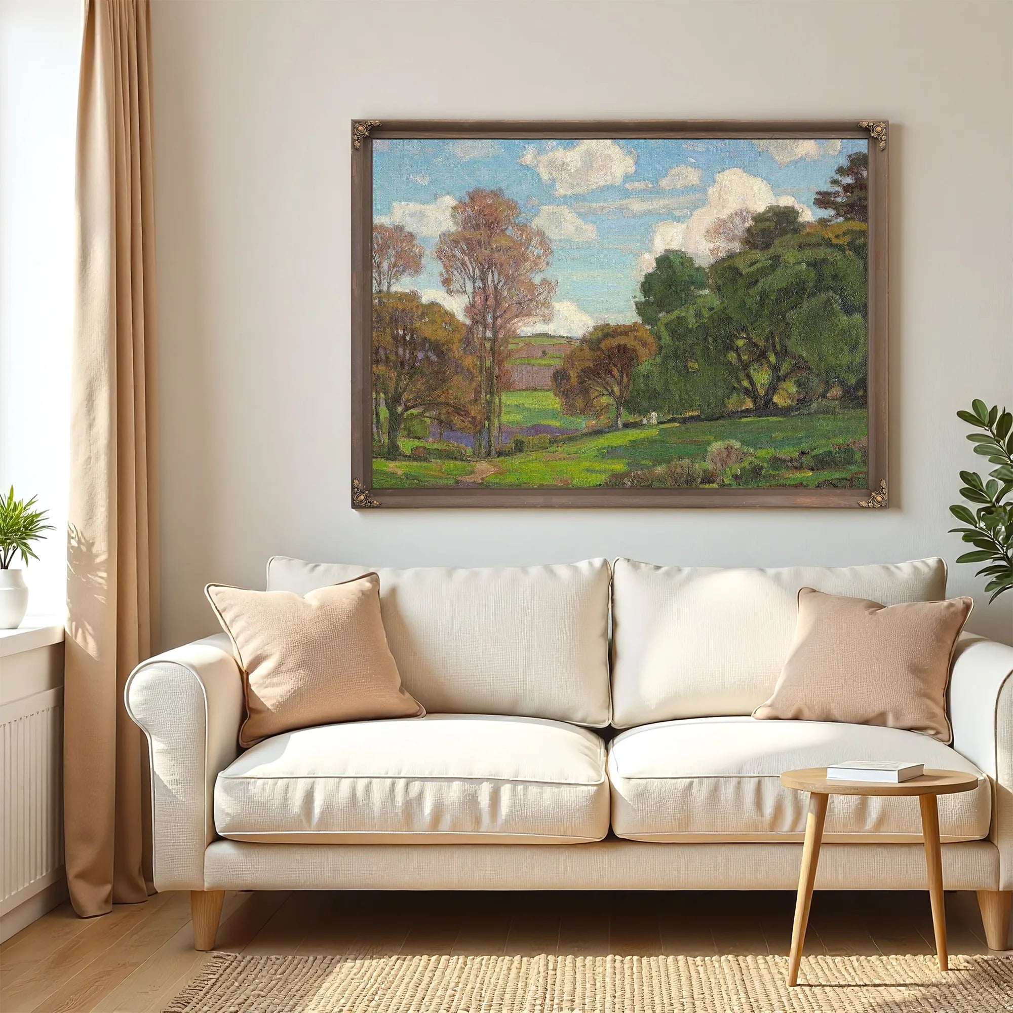 California Landscape By William Wendt Fine Art Print