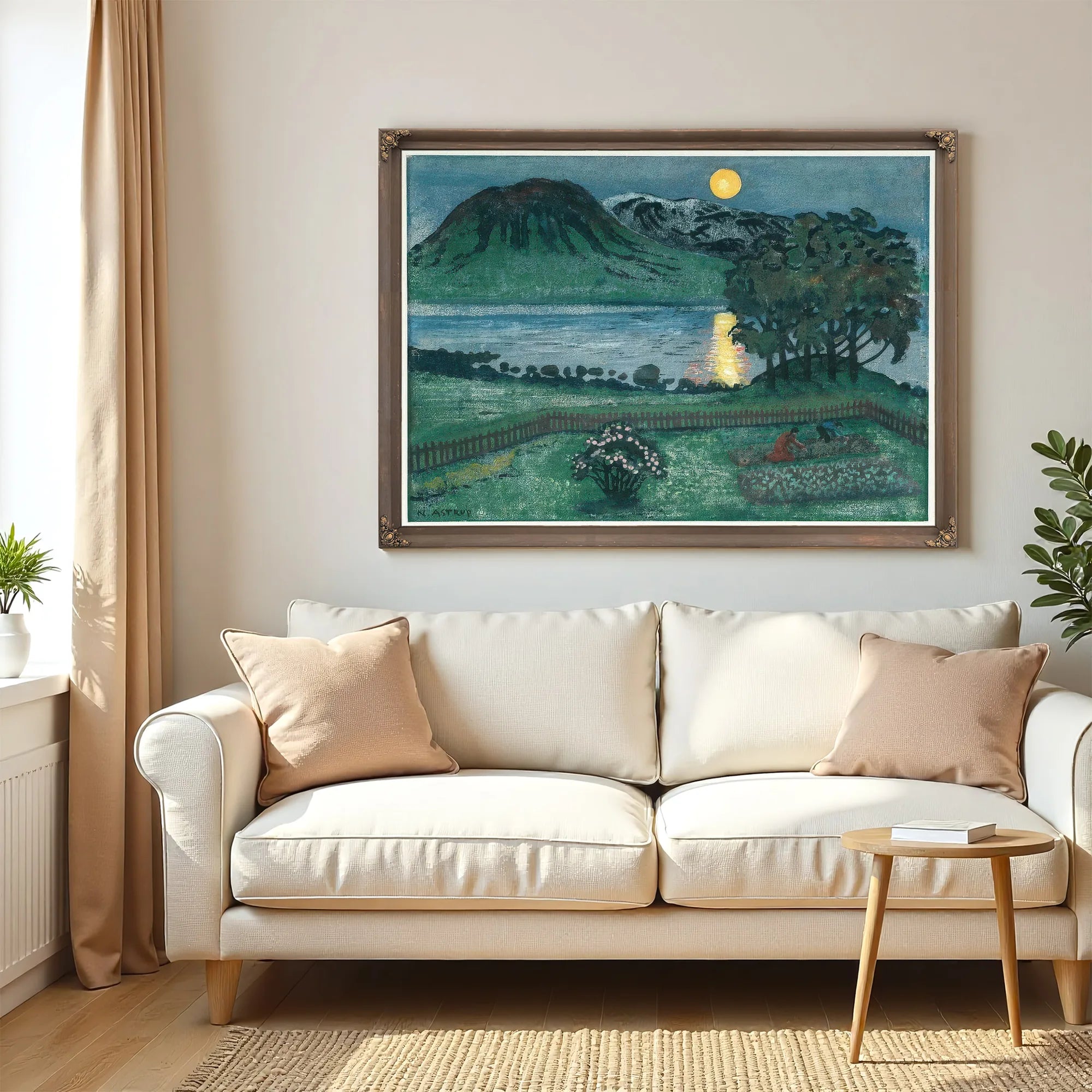 The Moon In May 7 By Nicolai Astrup Fine Art Print