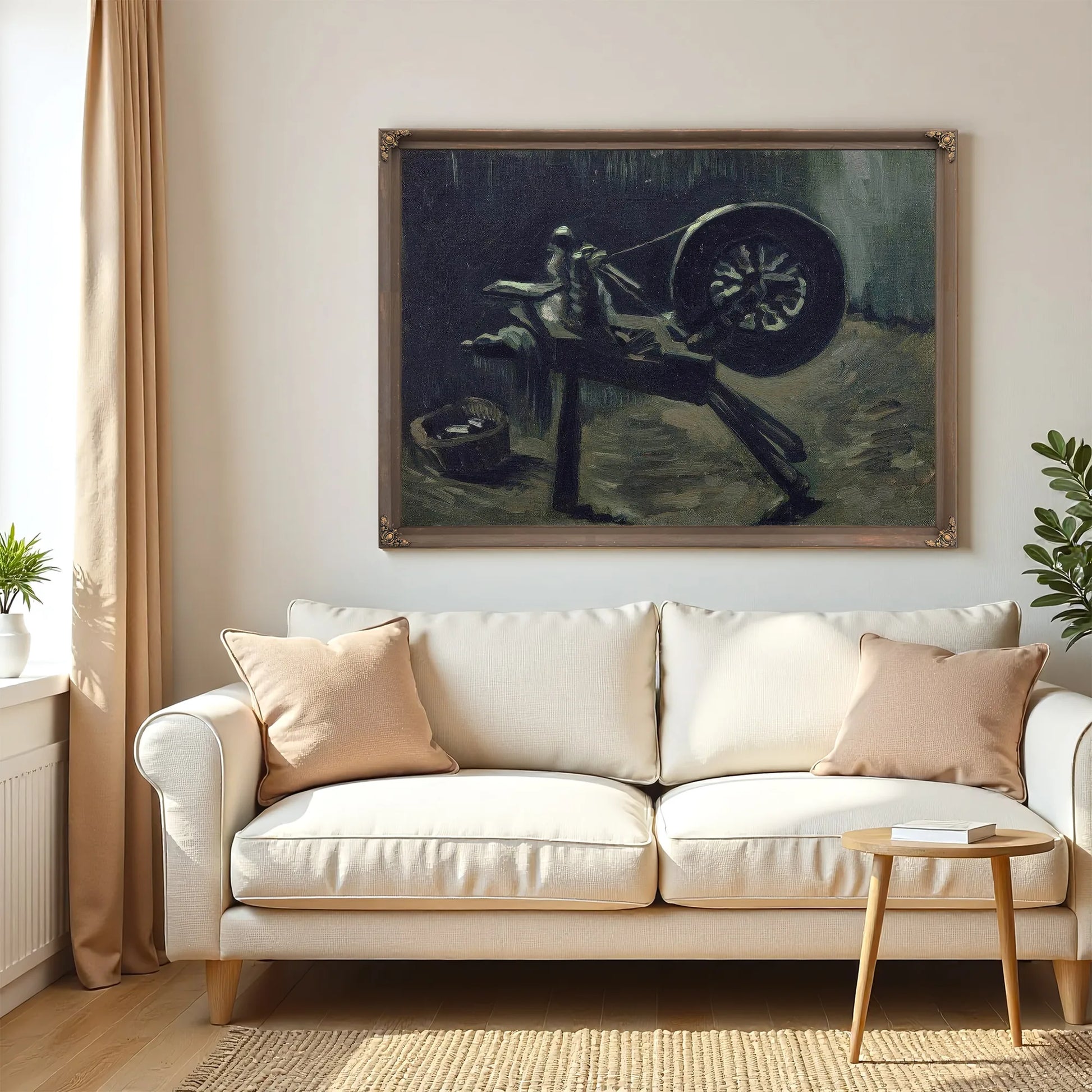 Bobbin Winder By Vincent Van Gogh Fine Art Print