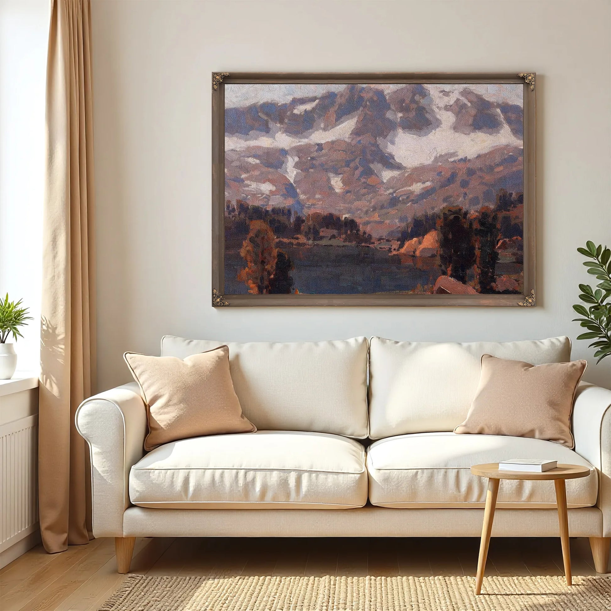 Sierra Snow, Bishop By Edgar Payne Fine Art Print