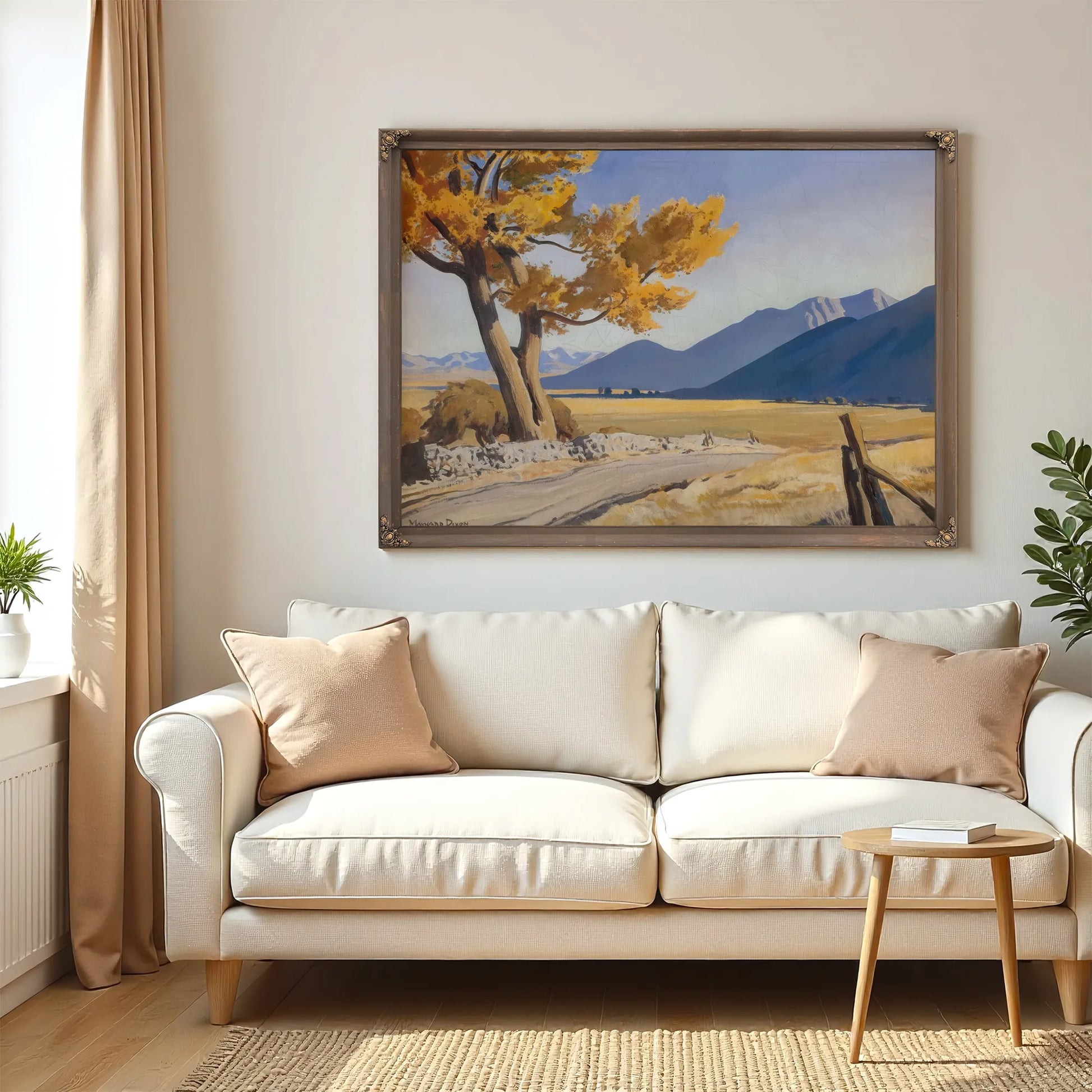 Limit Of Deseret By Maynard Dixon Fine Art Print