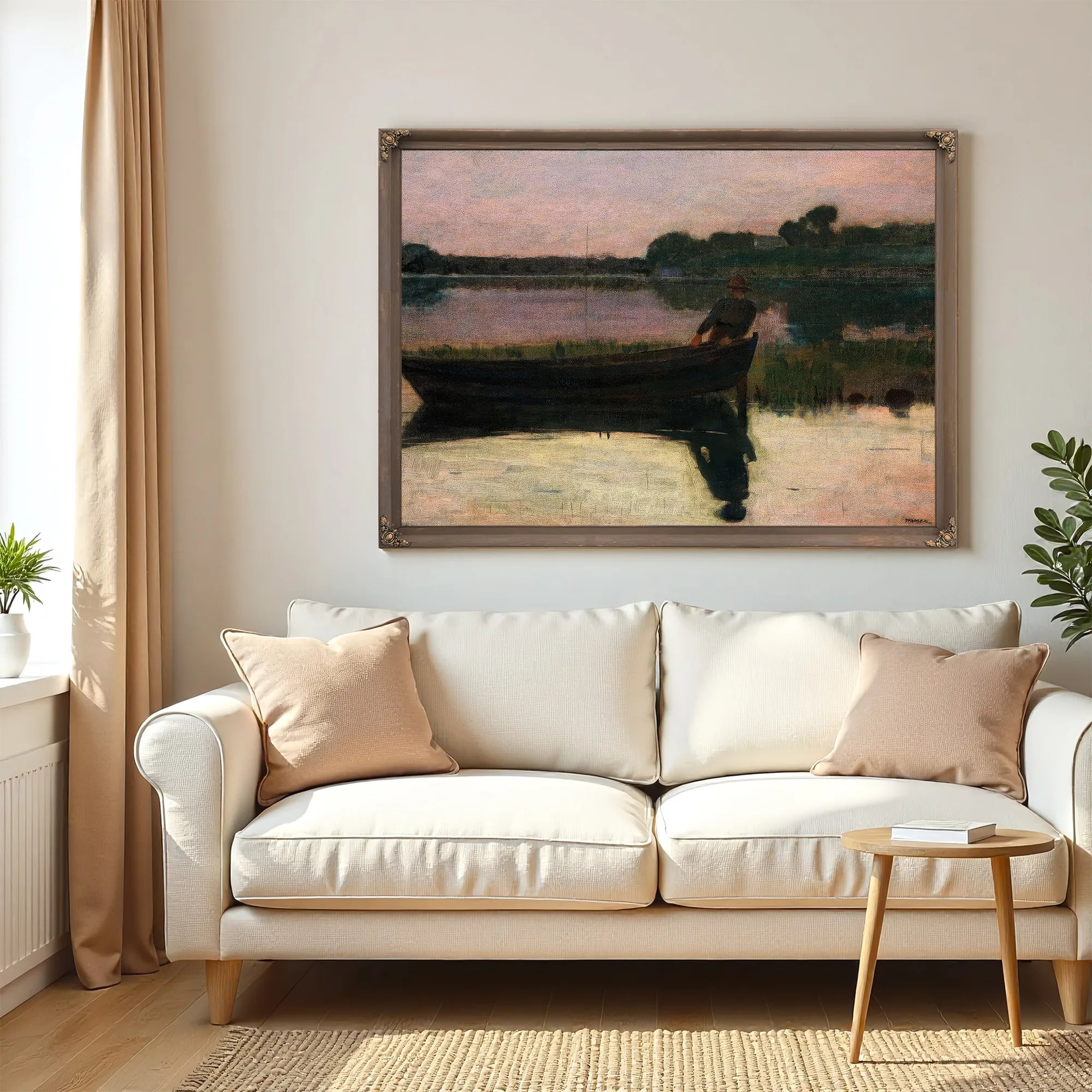 Sunset By Winslow Homer Fine Art Print