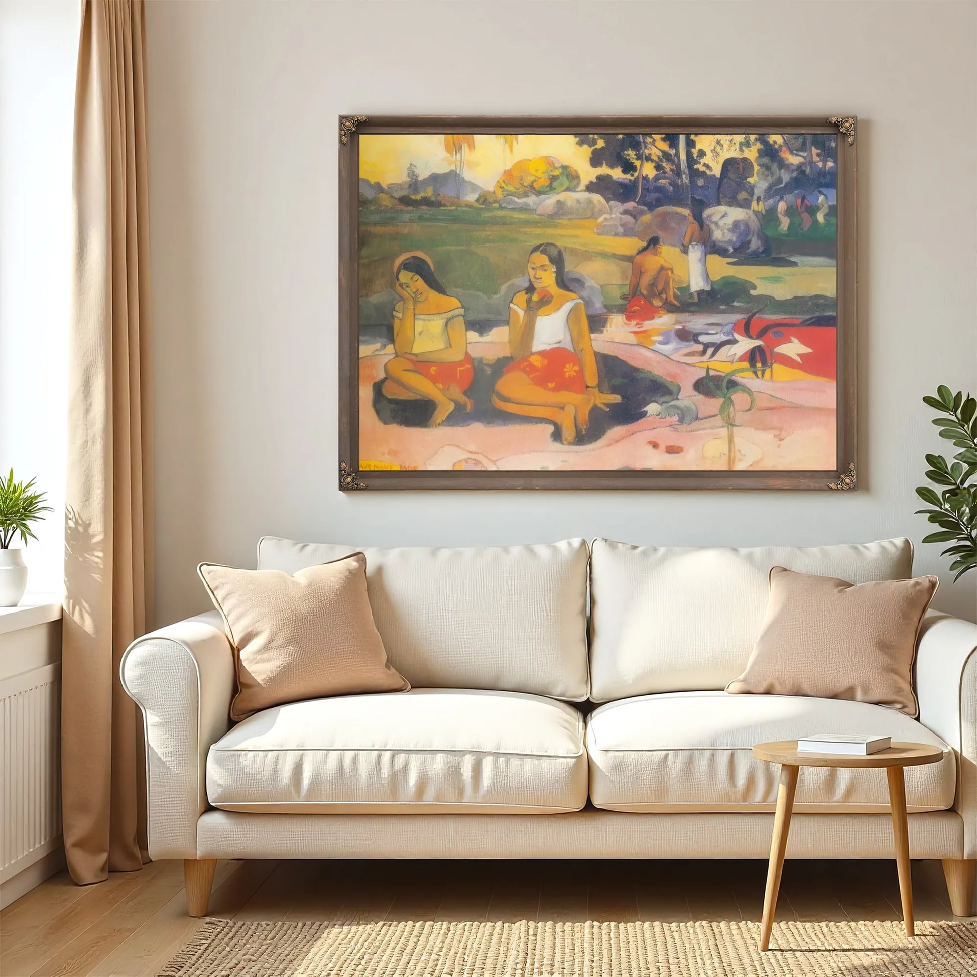 Nave Nave Moe ( Sweet Dreams ) Or Sacred Spring By Paul Gauguin Fine Art Print
