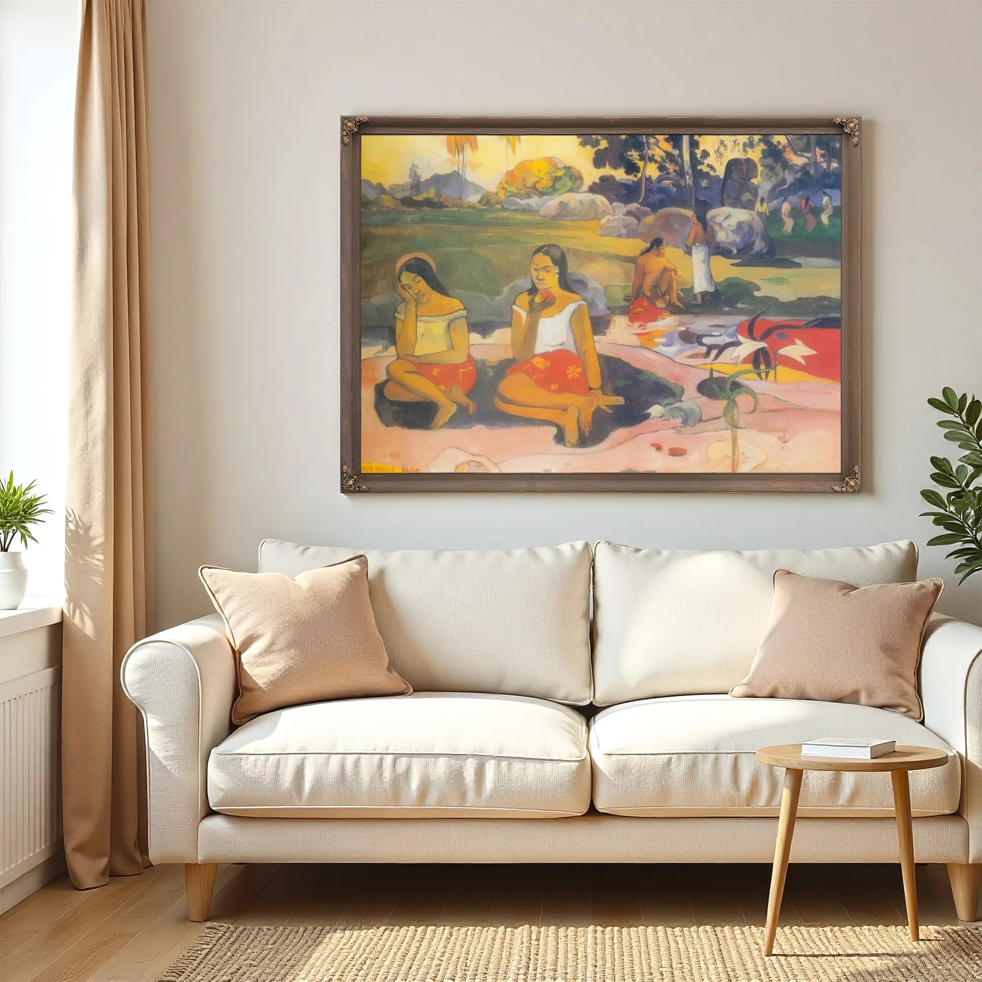 Nave Nave Moe ( Sweet Dreams ) Or Sacred Spring By Paul Gauguin Fine Art Print
