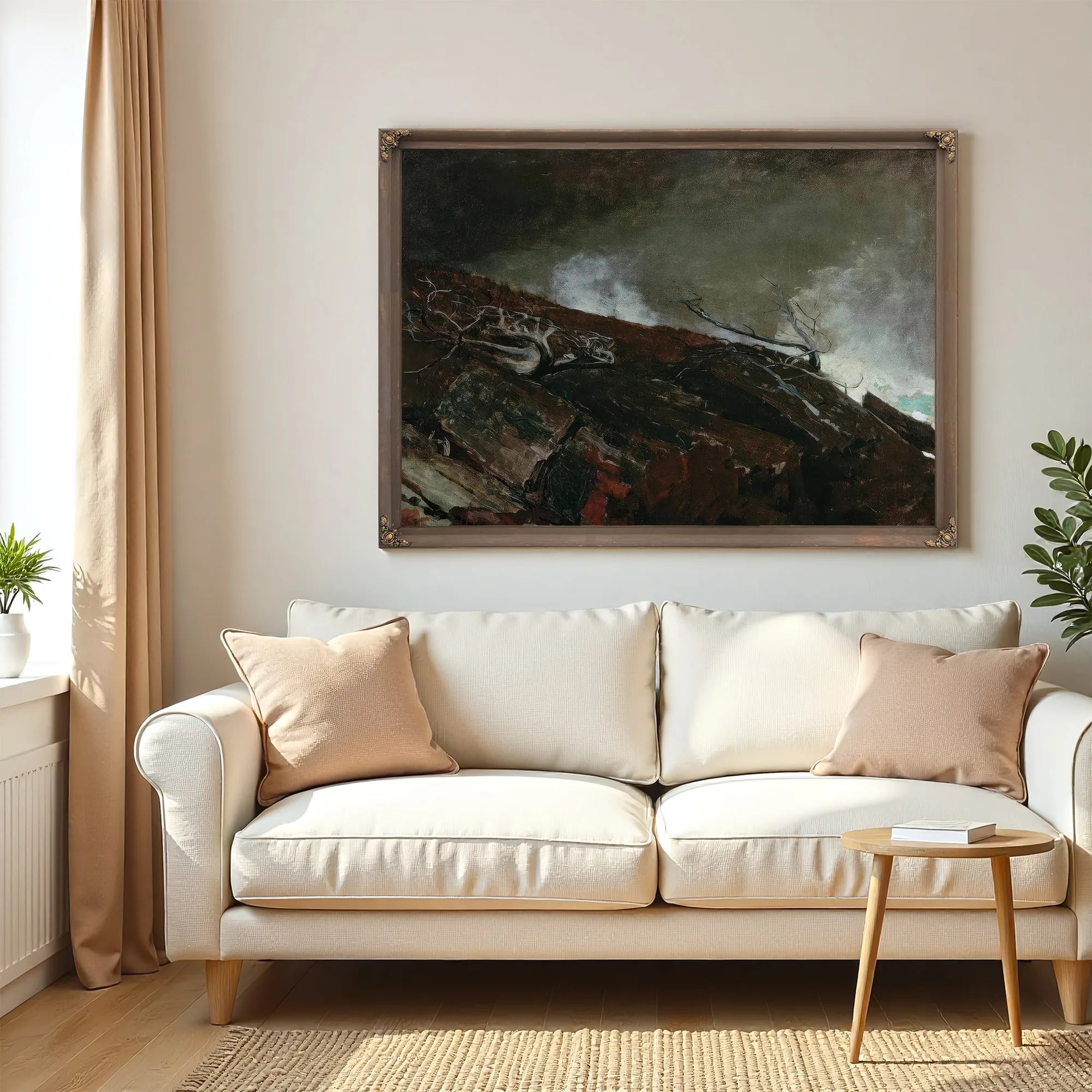 Coast Of Maine By Winslow Homer Fine Art Print