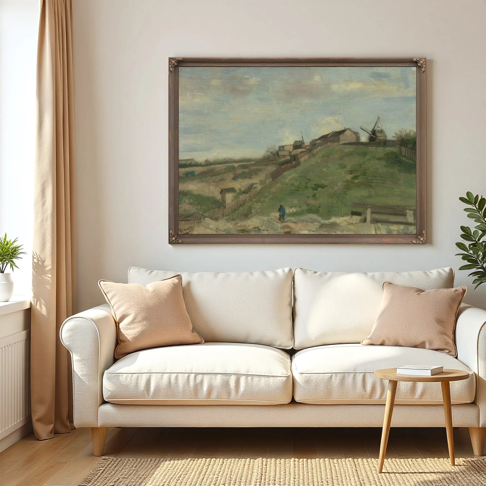 The Hill Of Montmartre With Stone Quarry By Vincent Van Gogh Fine Art Print