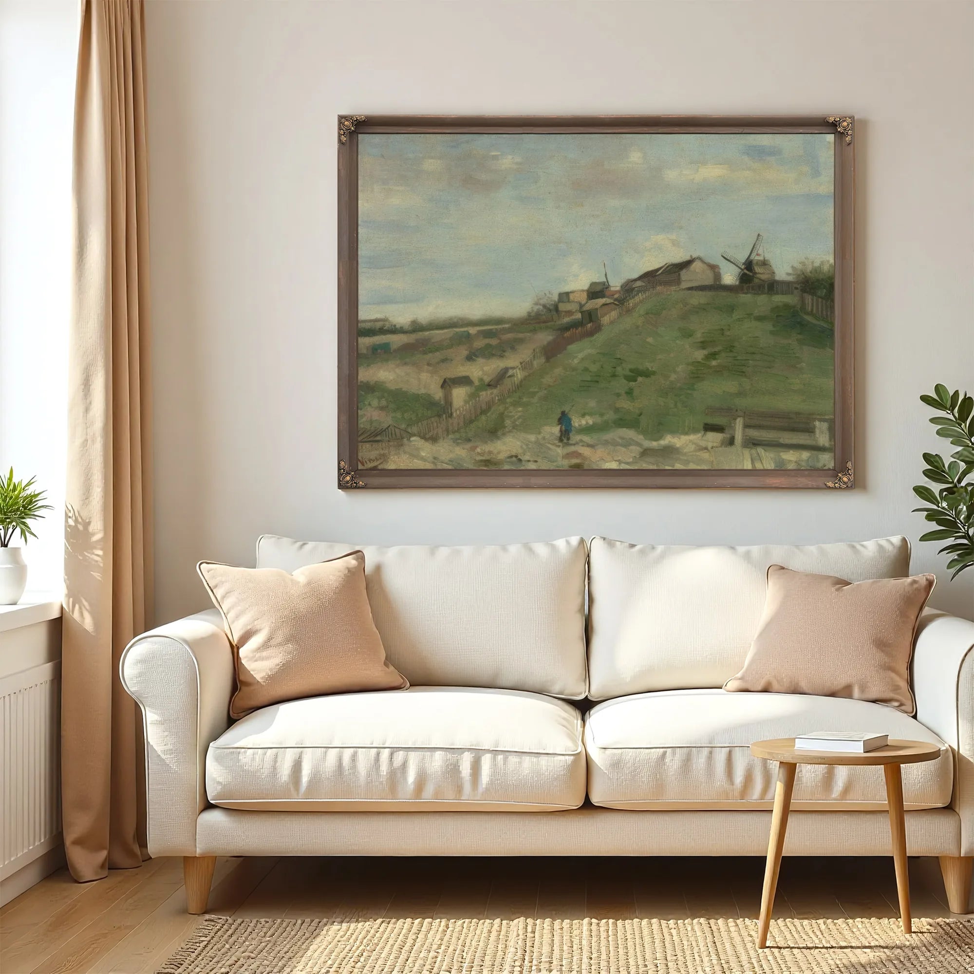 The Hill Of Montmartre With Stone Quarry By Vincent Van Gogh Fine Art Print