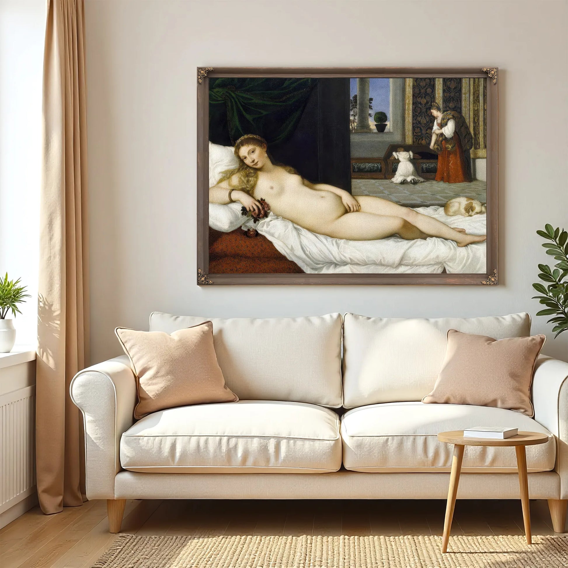 Venus Of Urbino By Titian Fine Art Print