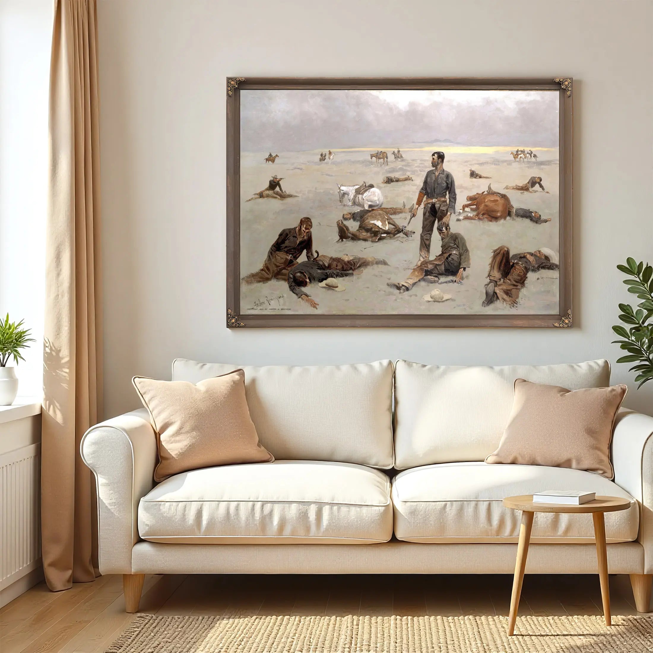 What An Unbranded Cow Has Cost By Frederic Remington by Frederic Remington