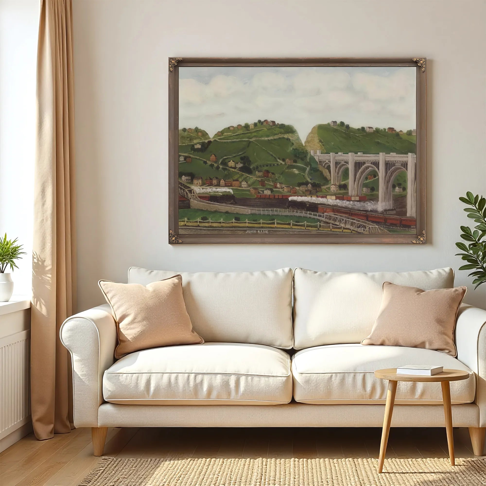 Turtle Creek Valley No1 By John Kane Fine Art Print