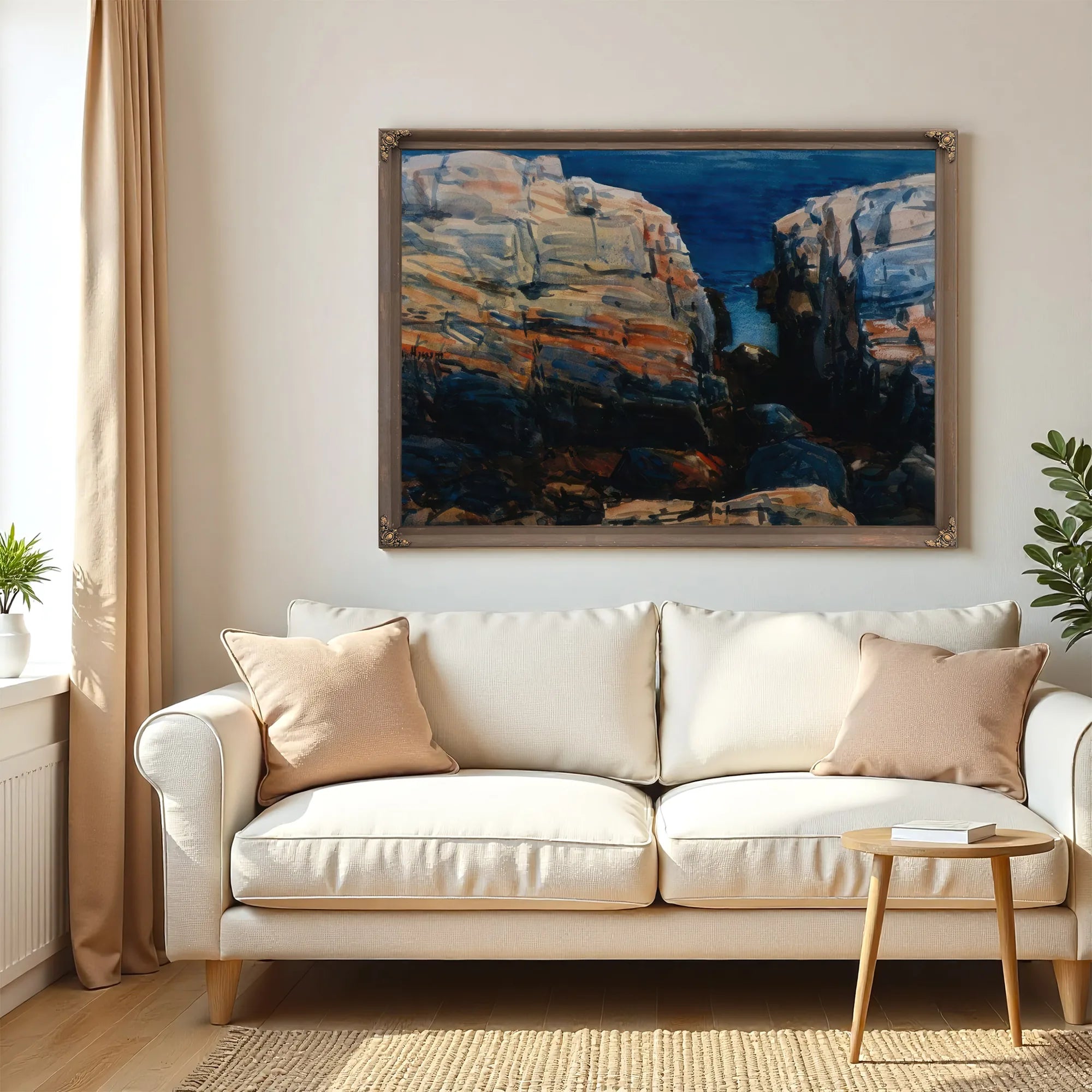 The Gorge Appledore By Childe Hassam Fine Art Print