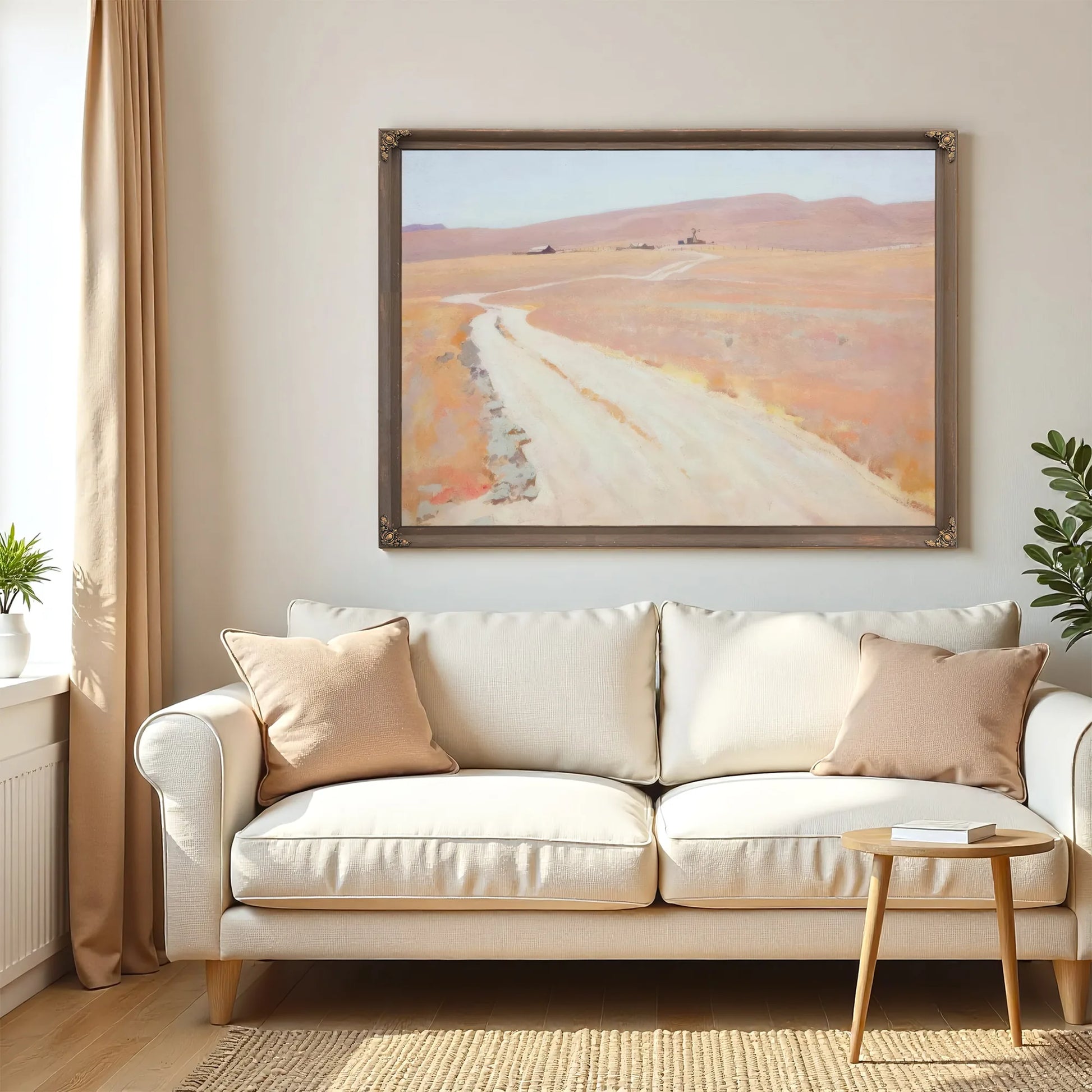 Abandoned Ranch By Maynard Dixon Fine Art Print