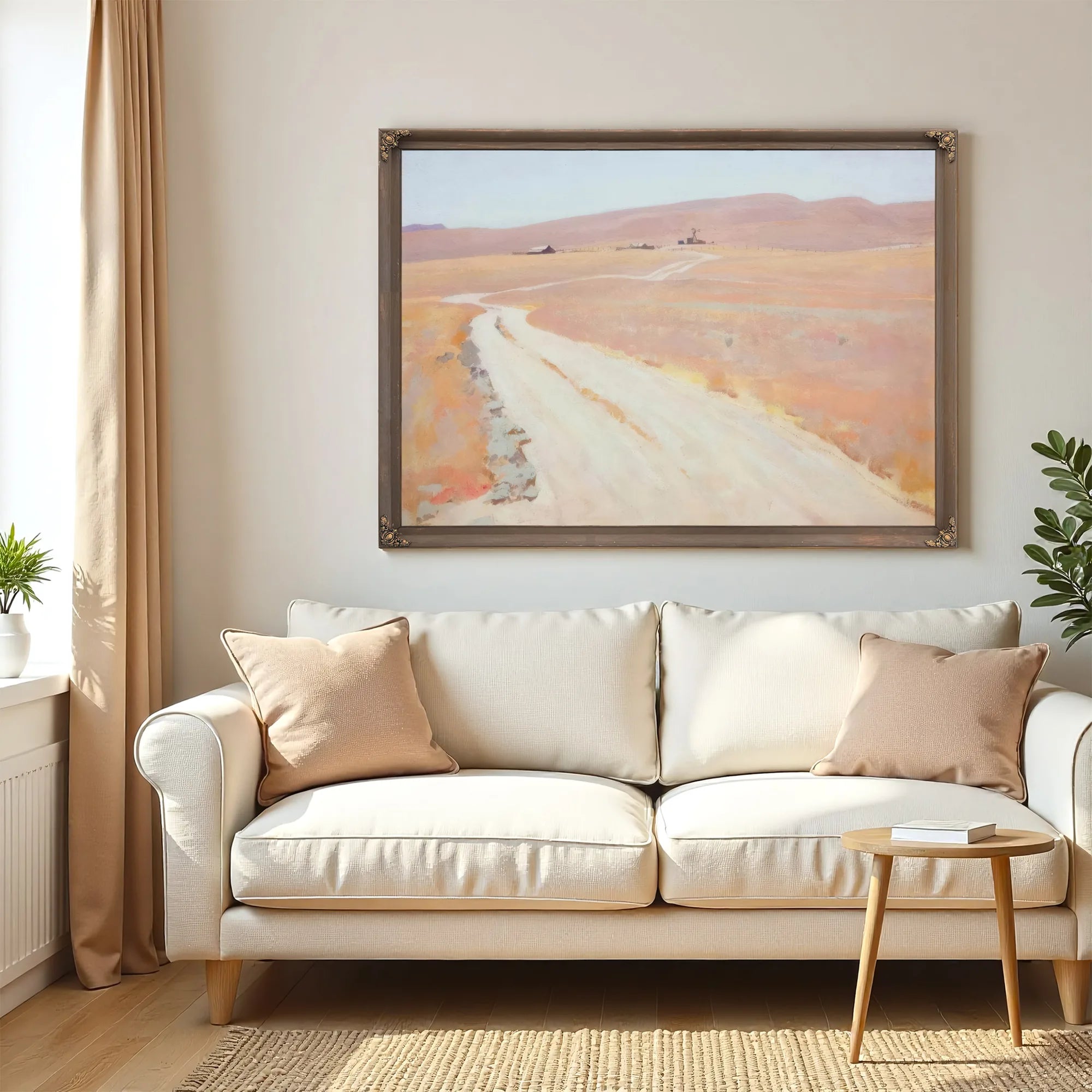 Abandoned Ranch By Maynard Dixon Fine Art Print