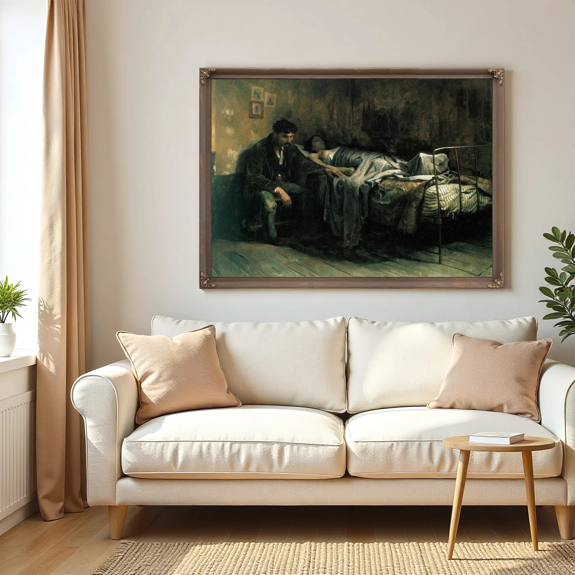 The Misery 1886 By Cristobal Rojas Poleo Fine Art Print