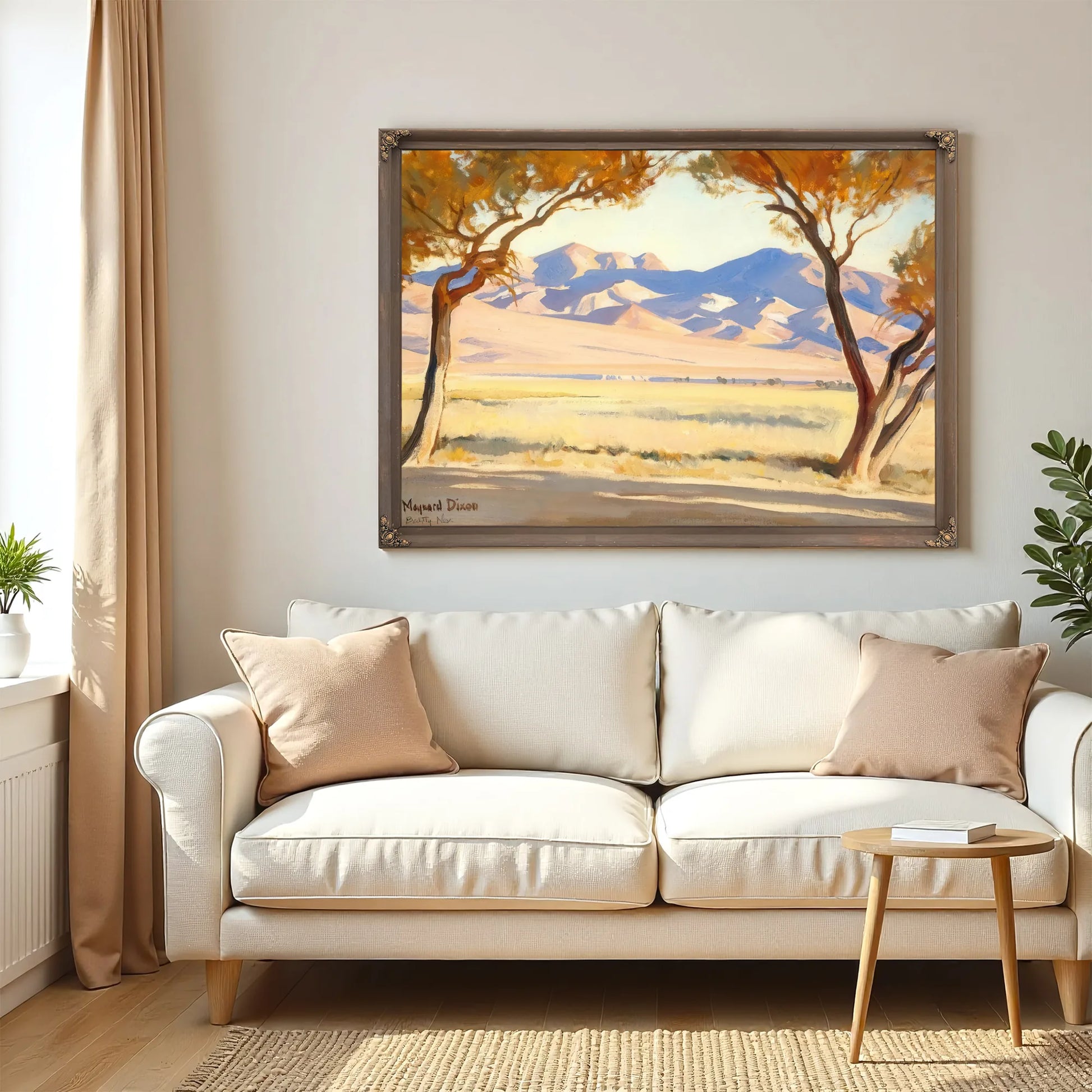 Oasis By Maynard Dixon Fine Art Print