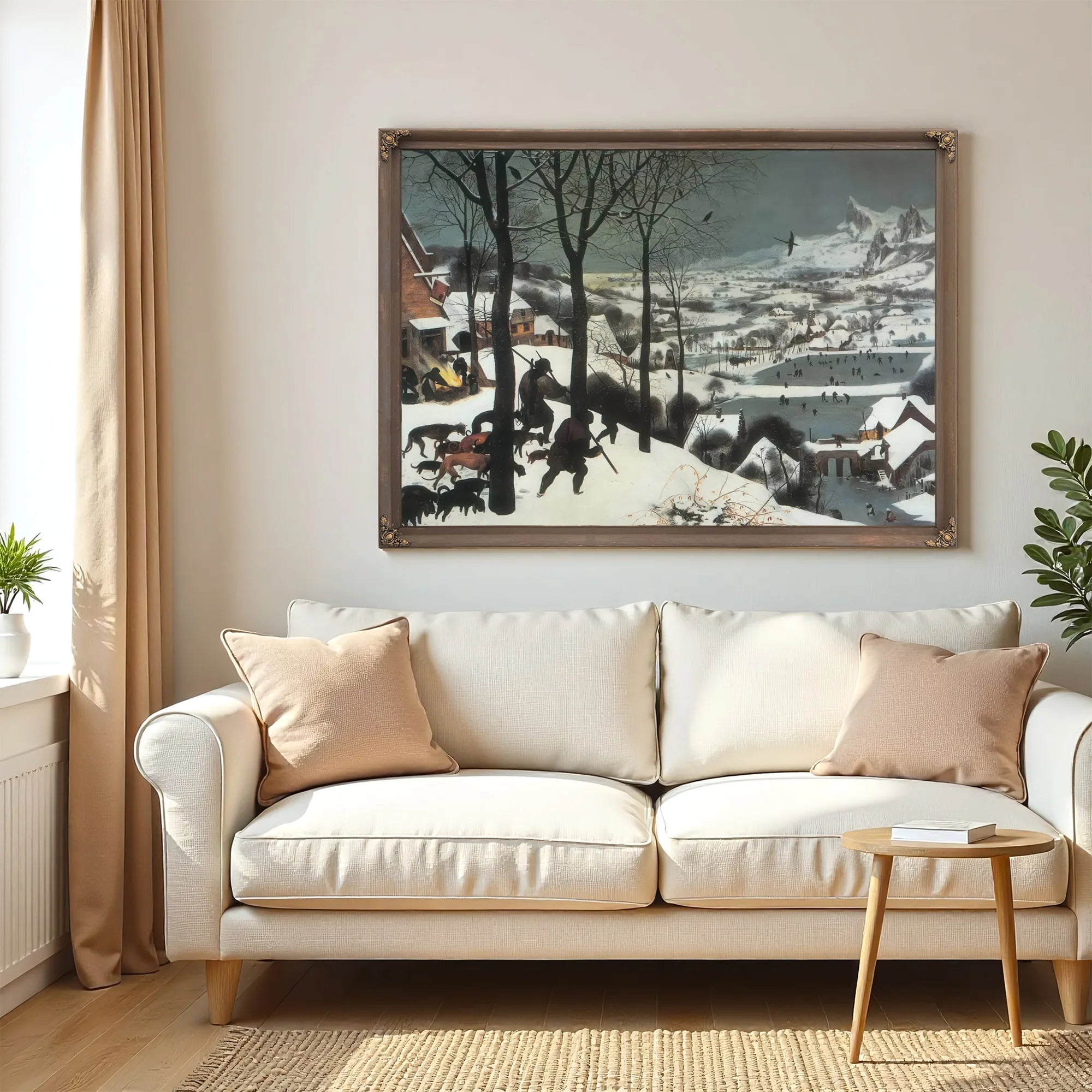 The Hunters In The Snow 1565 By Pieter Bruegel Fine Art Print