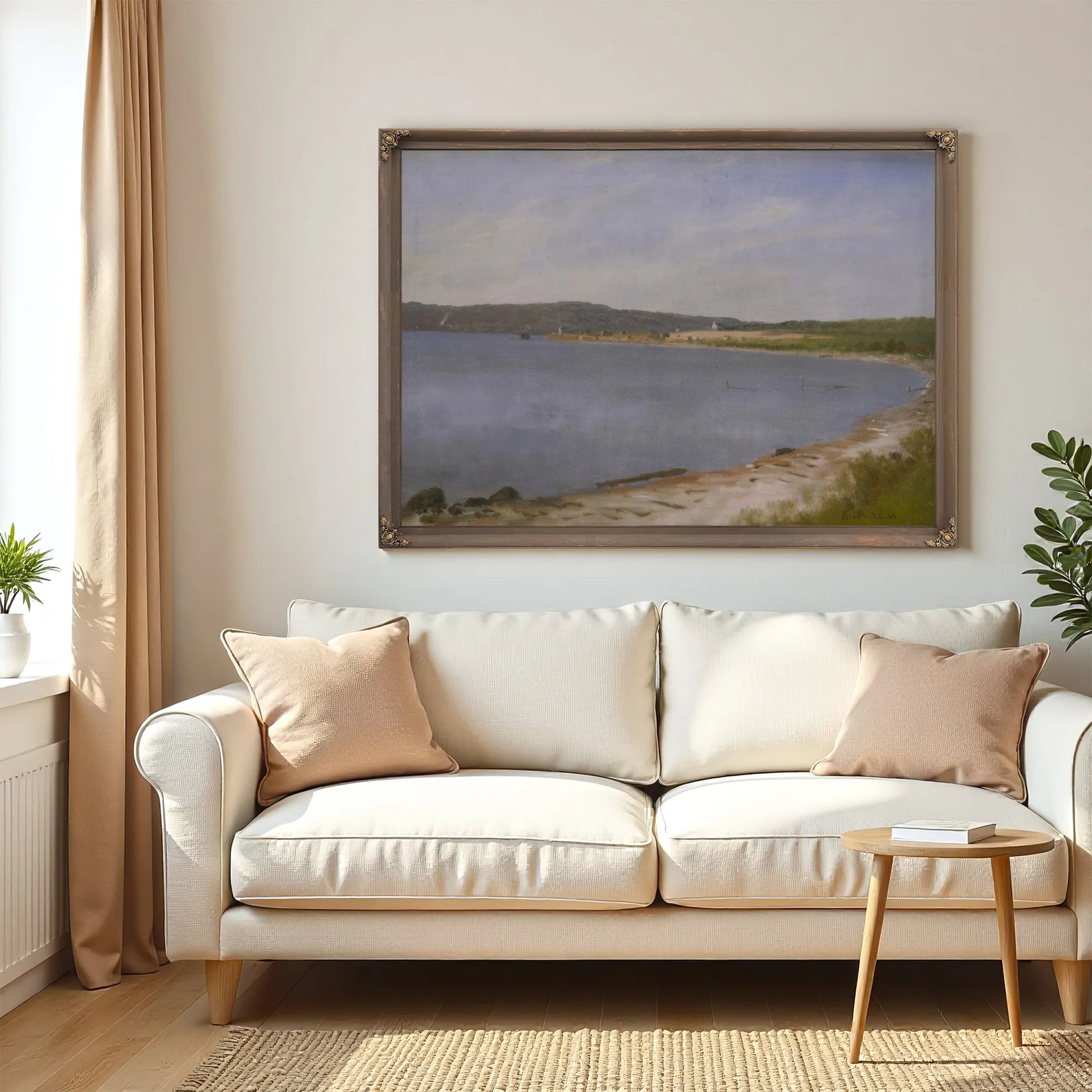 San Francisco Bay By Albert Bierstadt Fine Art Print