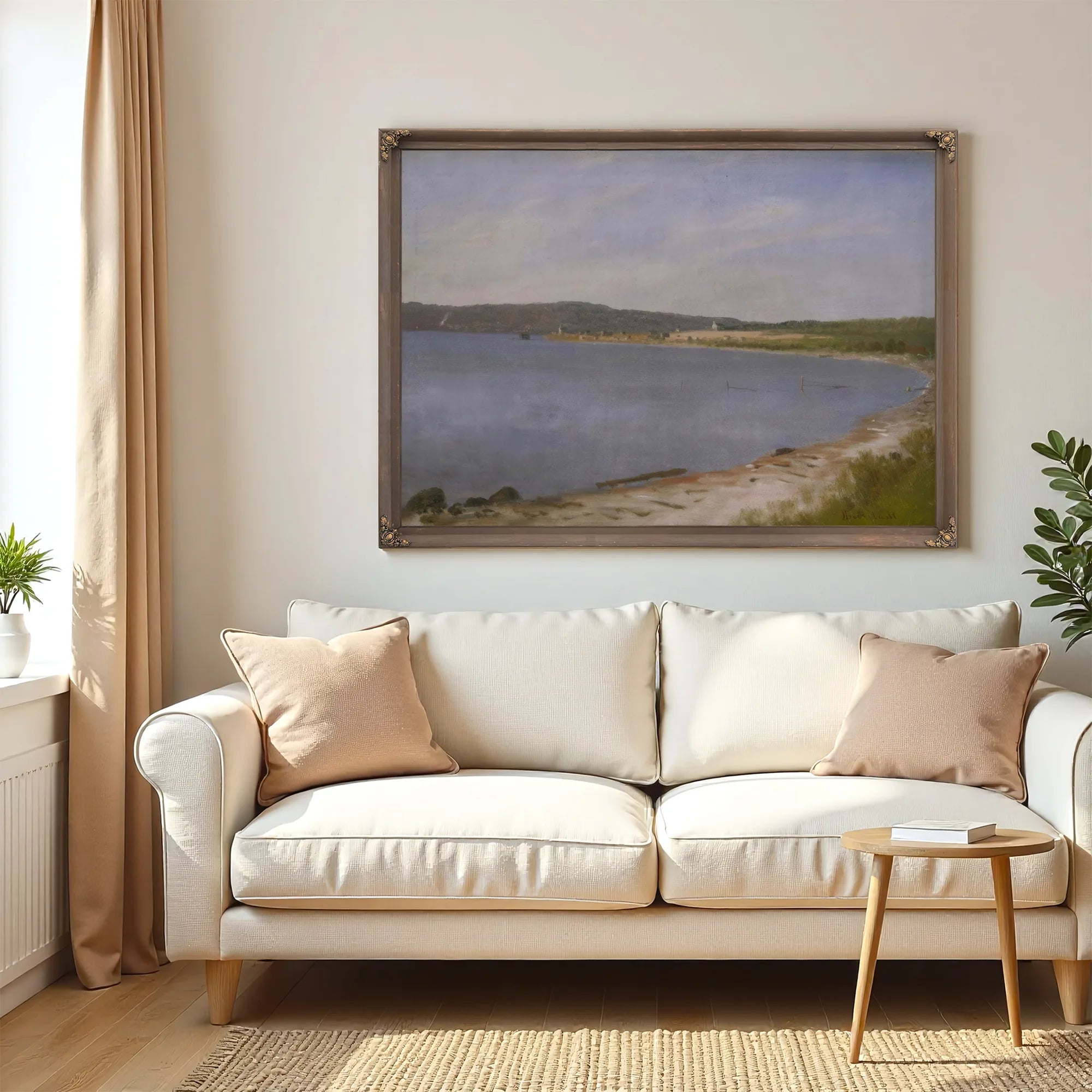 San Francisco Bay By Albert Bierstadt Fine Art Print