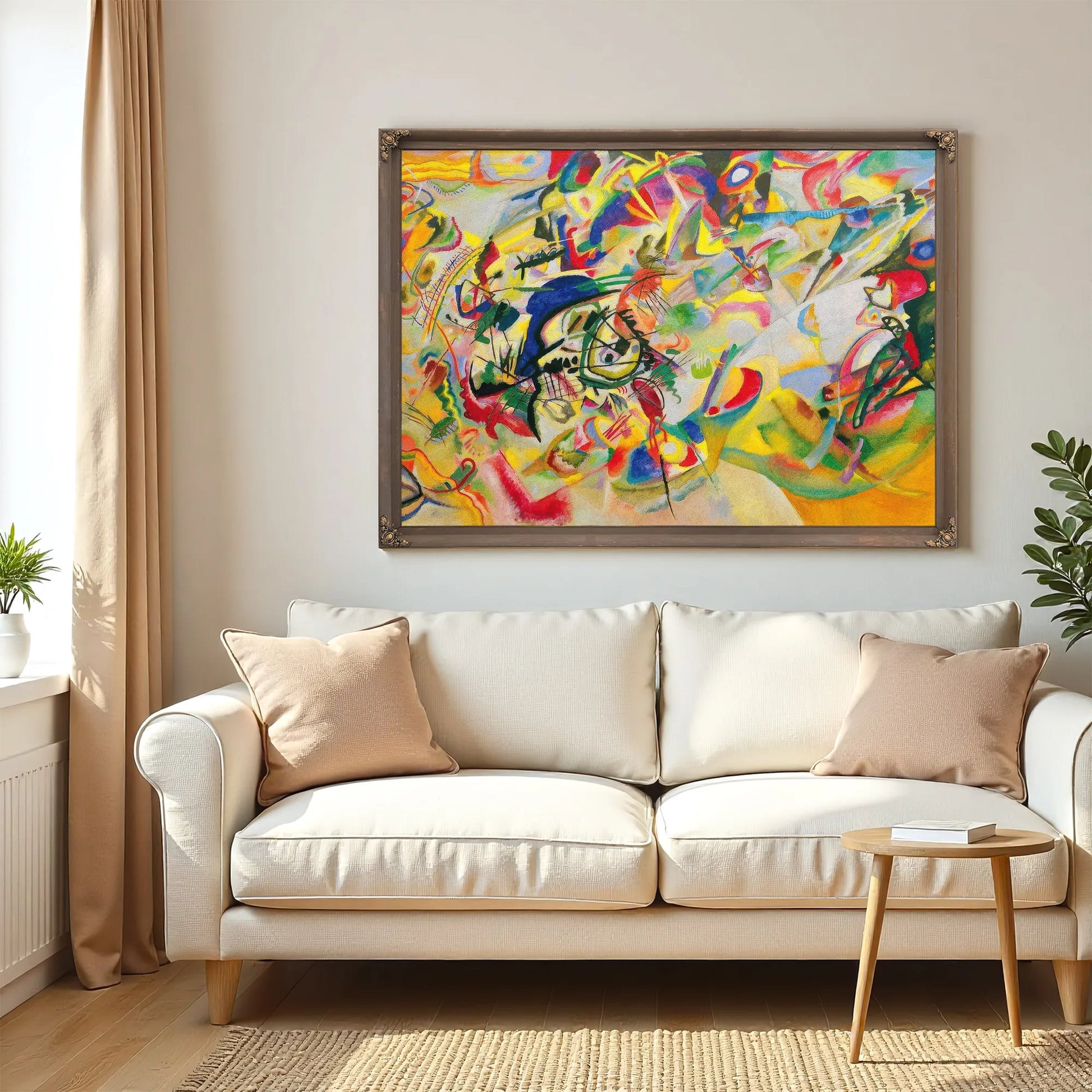 Composition 7 1913 By Wassily Kandinsky Fine Art Print