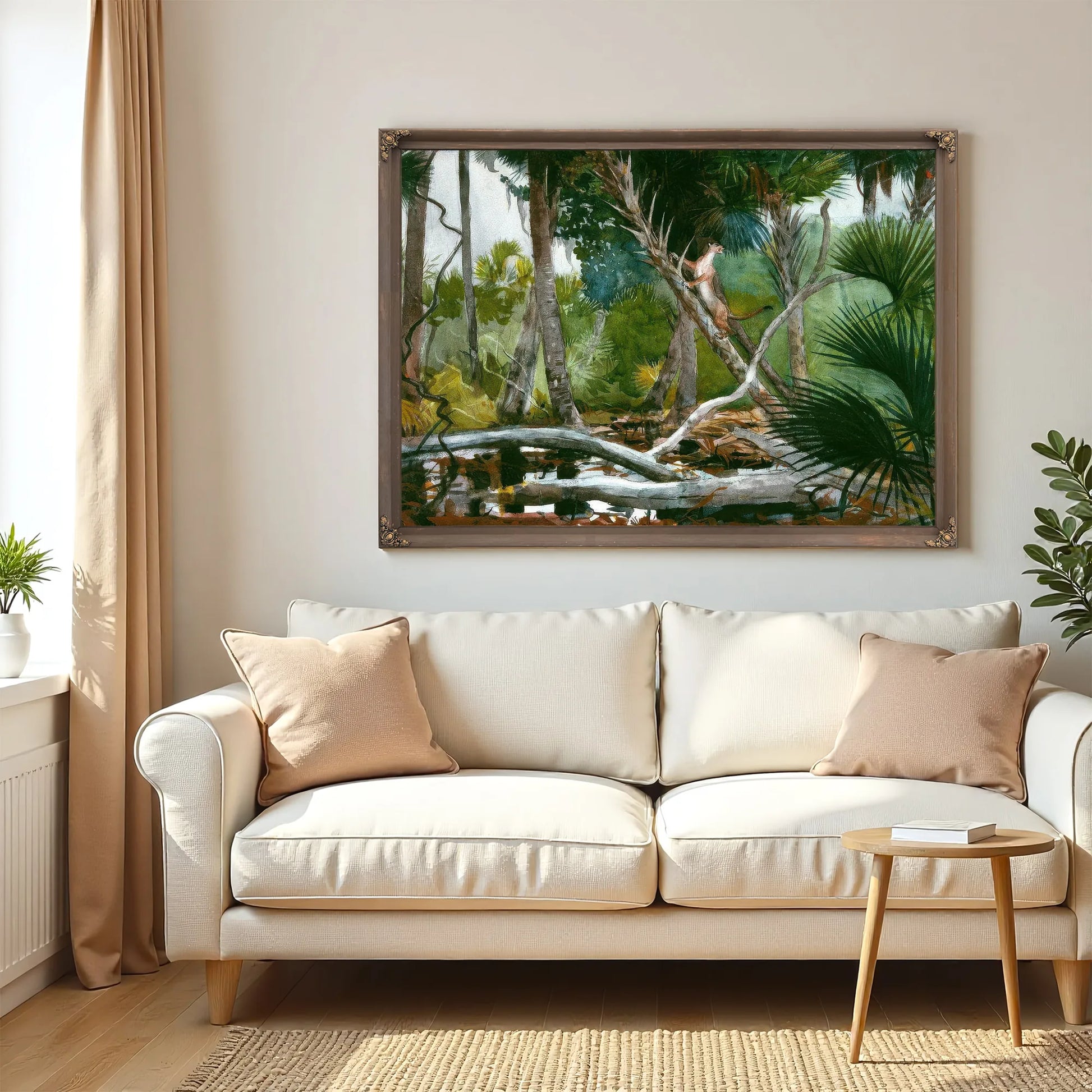 In The Jungle Florida By Winslow Homer Fine Art Print