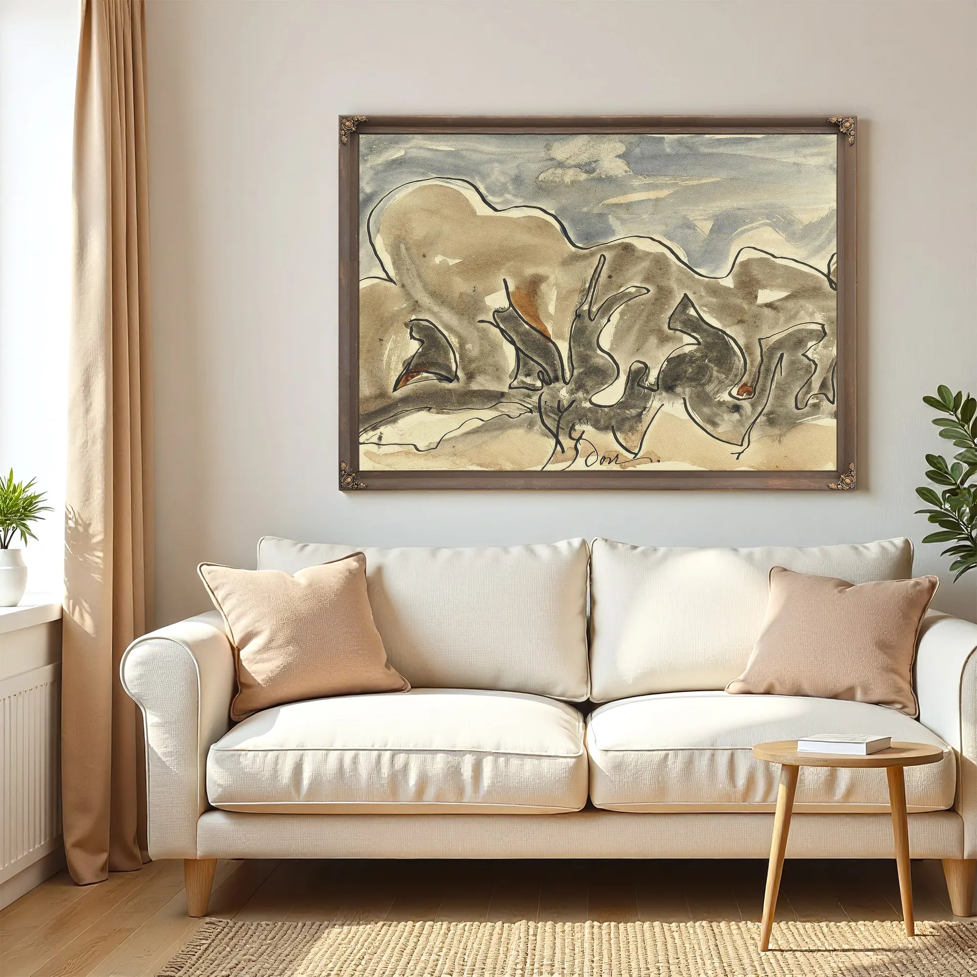 Dancing Tree Forms By Arthur Dove Fine Art Print