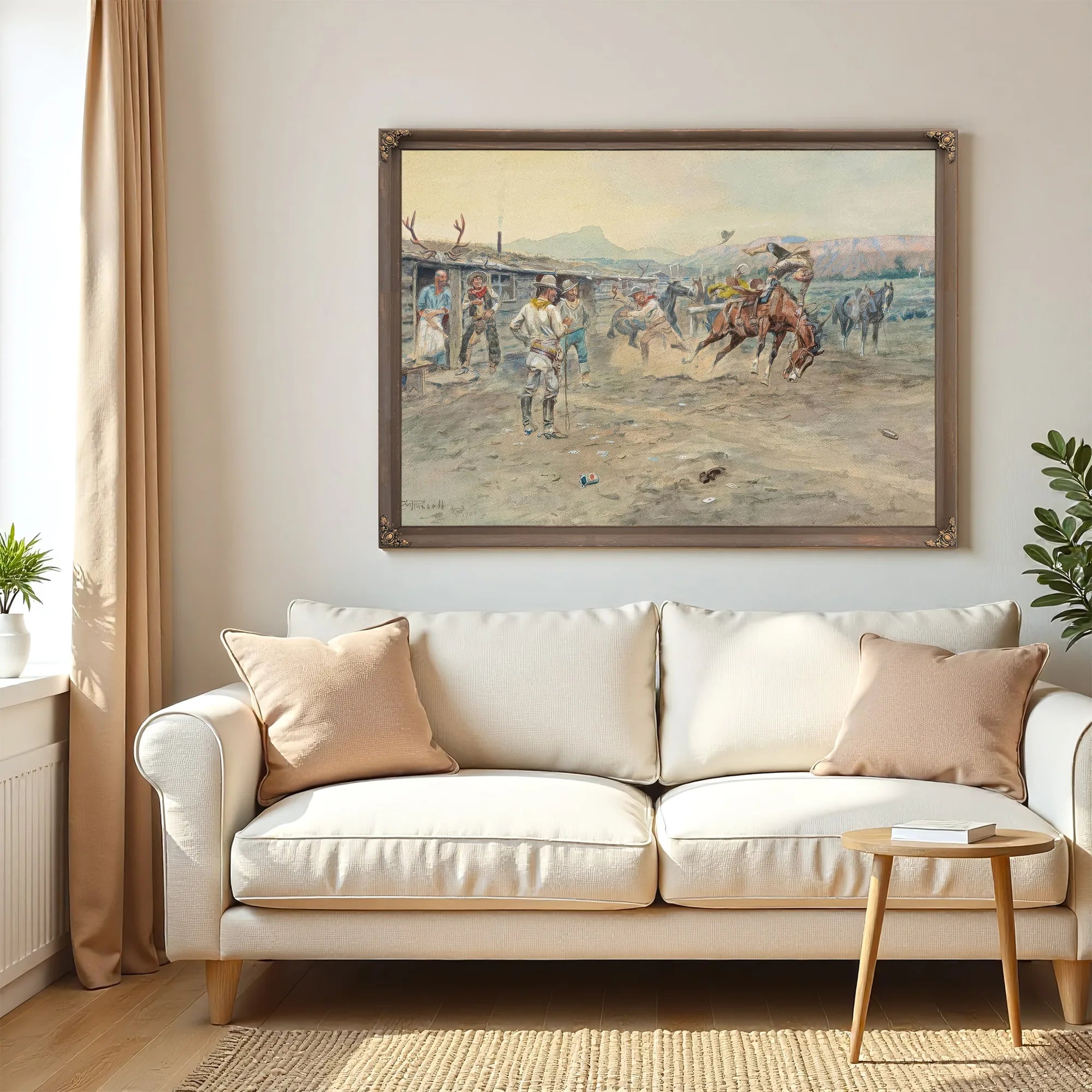 The Tenderfoot By Charles Marion Russell Fine Art Print