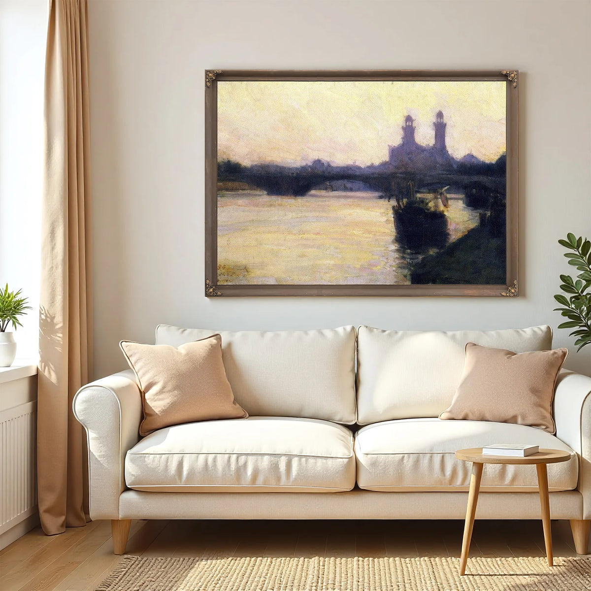 The Seine By Henry Ossawa Tanner Fine Art Print