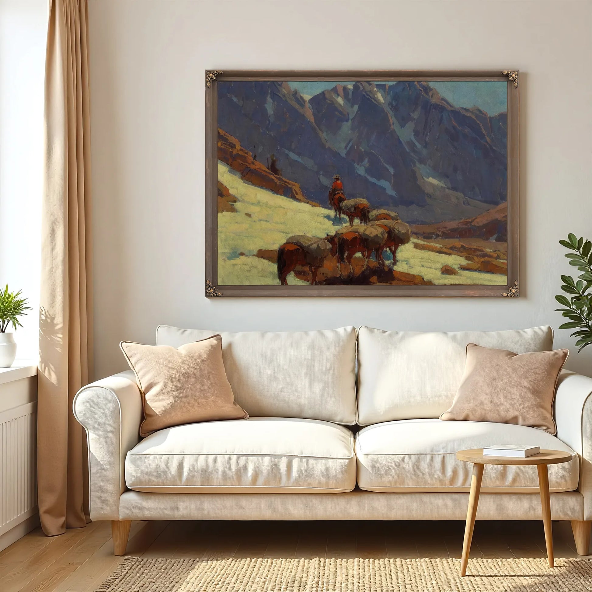 Sierra Pass By Edgar Payne Fine Art Print