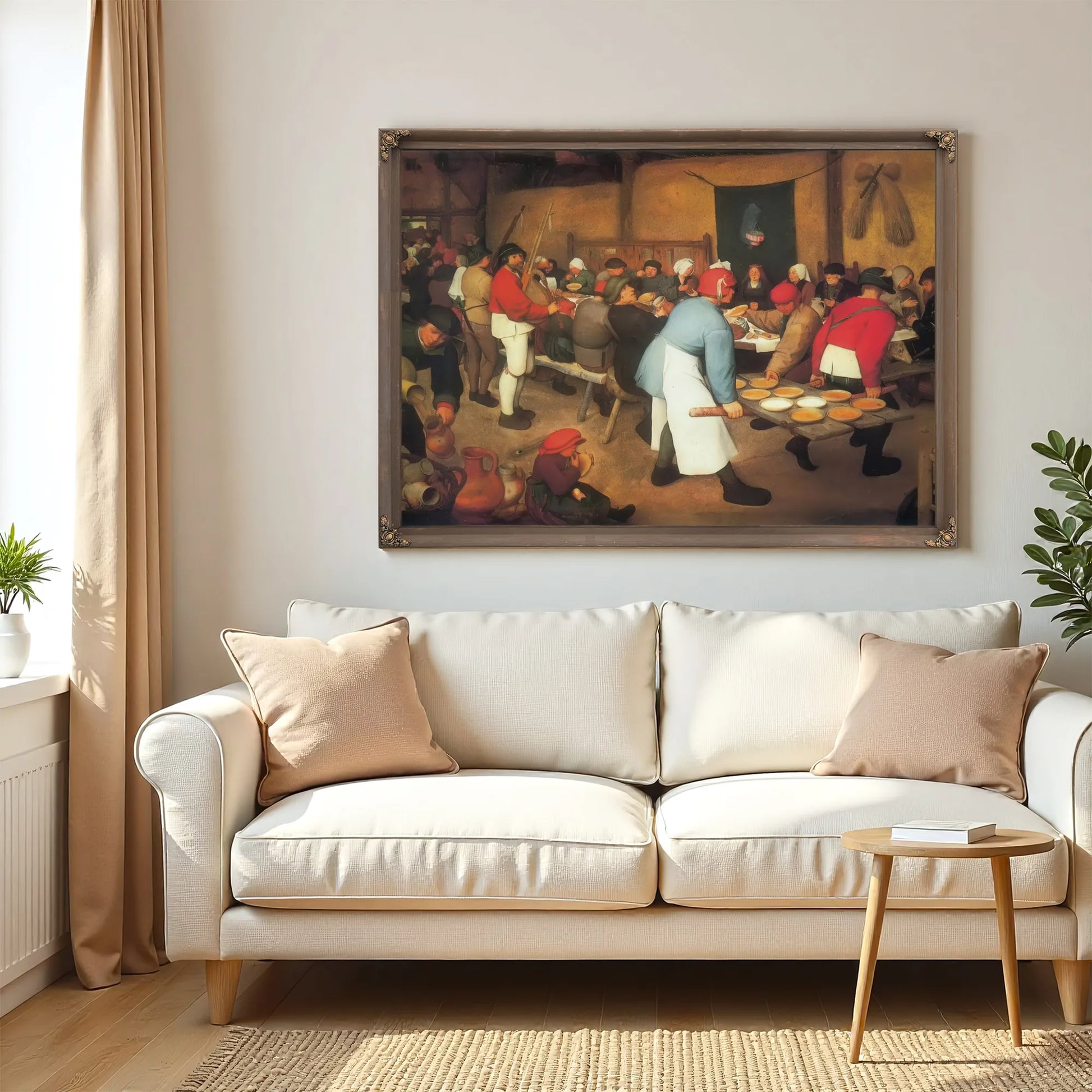 The Wedding At Cana 156263 By Pieter Bruegel Fine Art Print