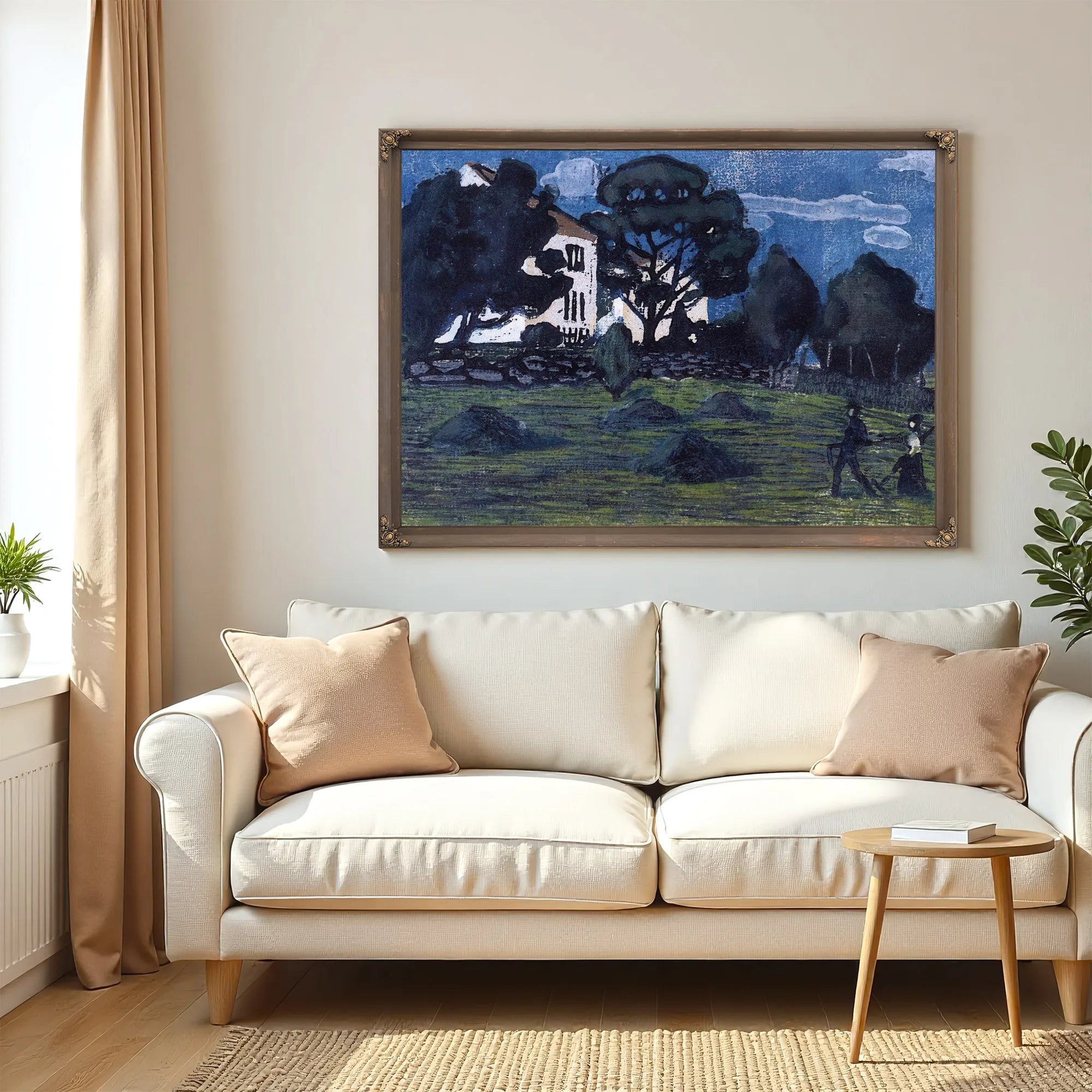 Home From Work 4 By Nicolai Astrup Fine Art Print