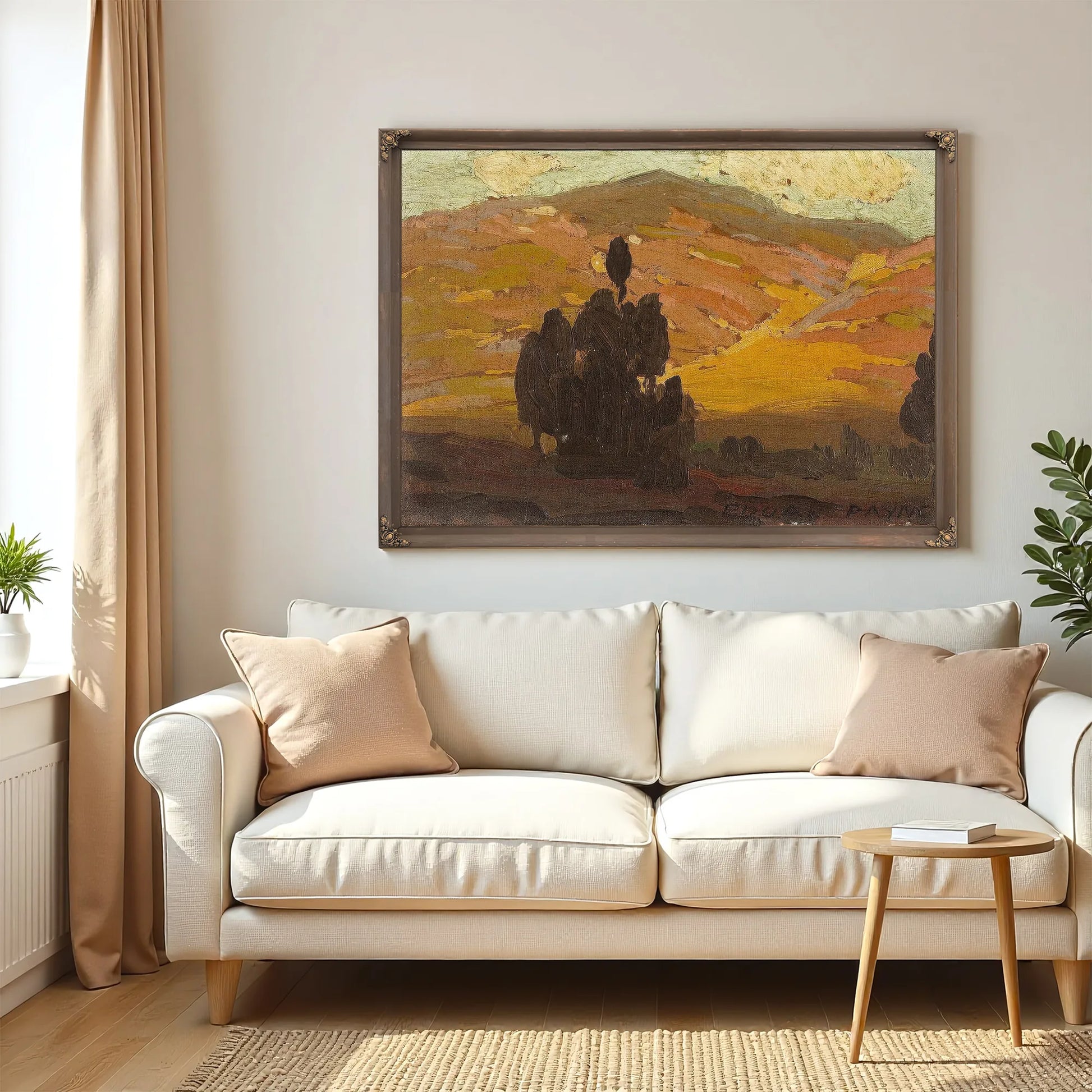 California Landscape By Edgar Payne Fine Art Print