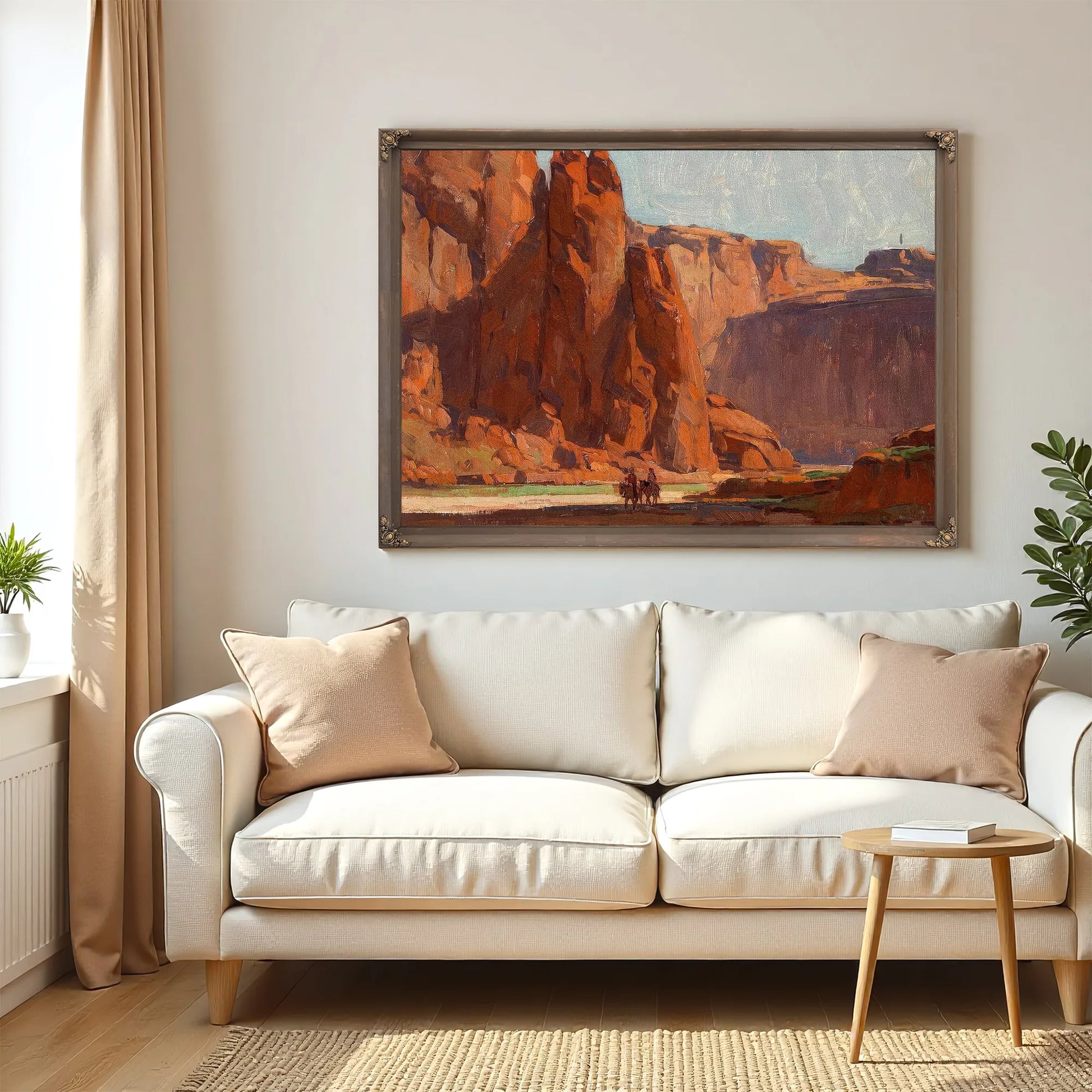 Arizona Canyon (Canyon De Chelly) By Edgar Payne Fine Art Print