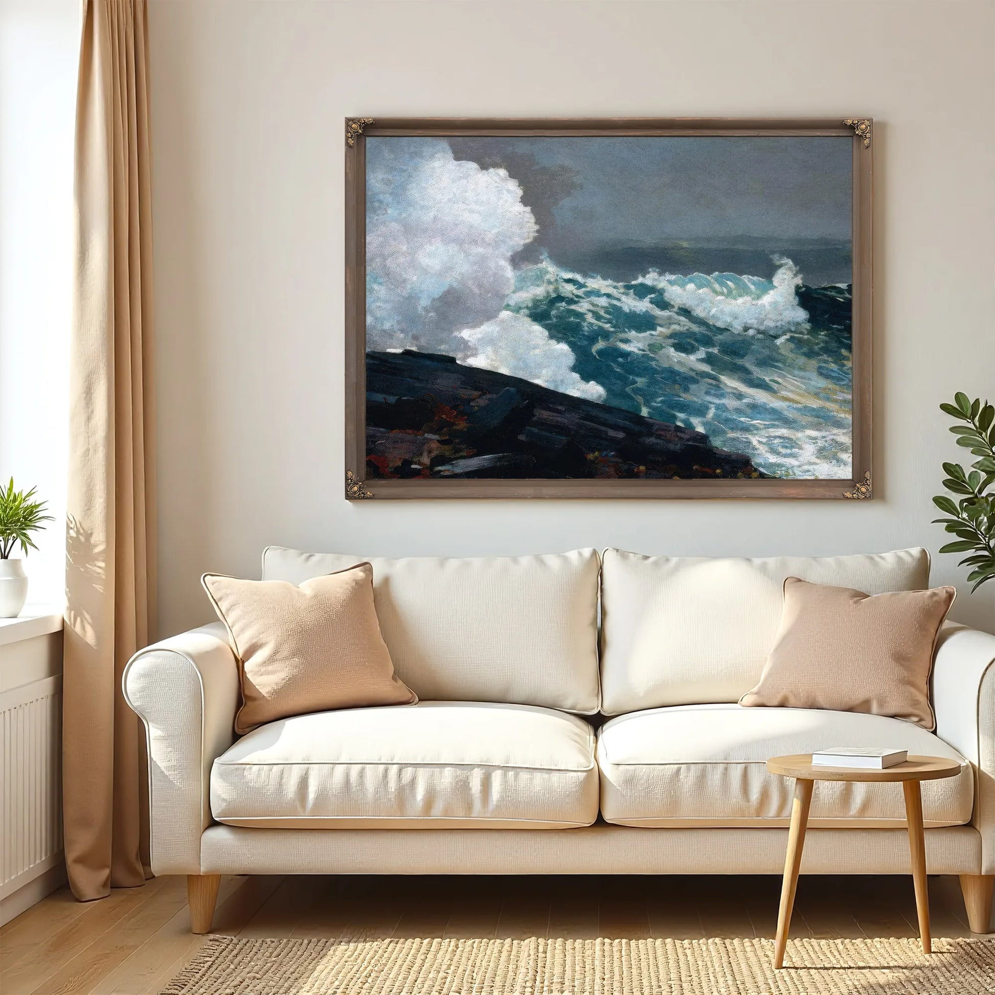 Northeaster 1901 By Winslow Homer Fine Art Print