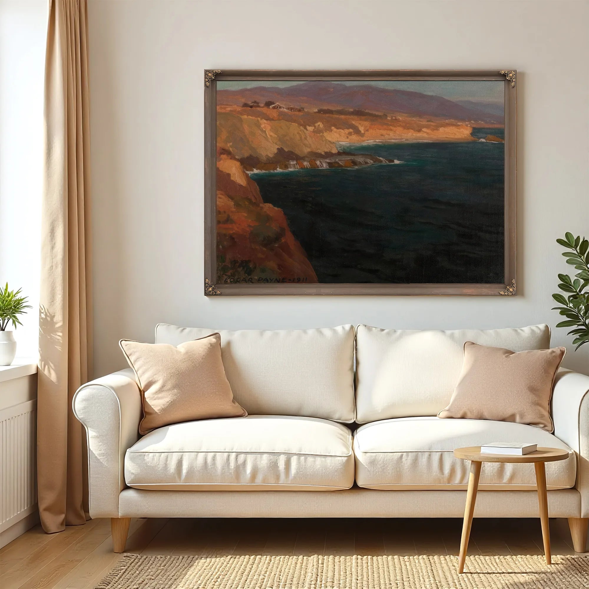 Old Laguna, 1911 By Edgar Payne Fine Art Print