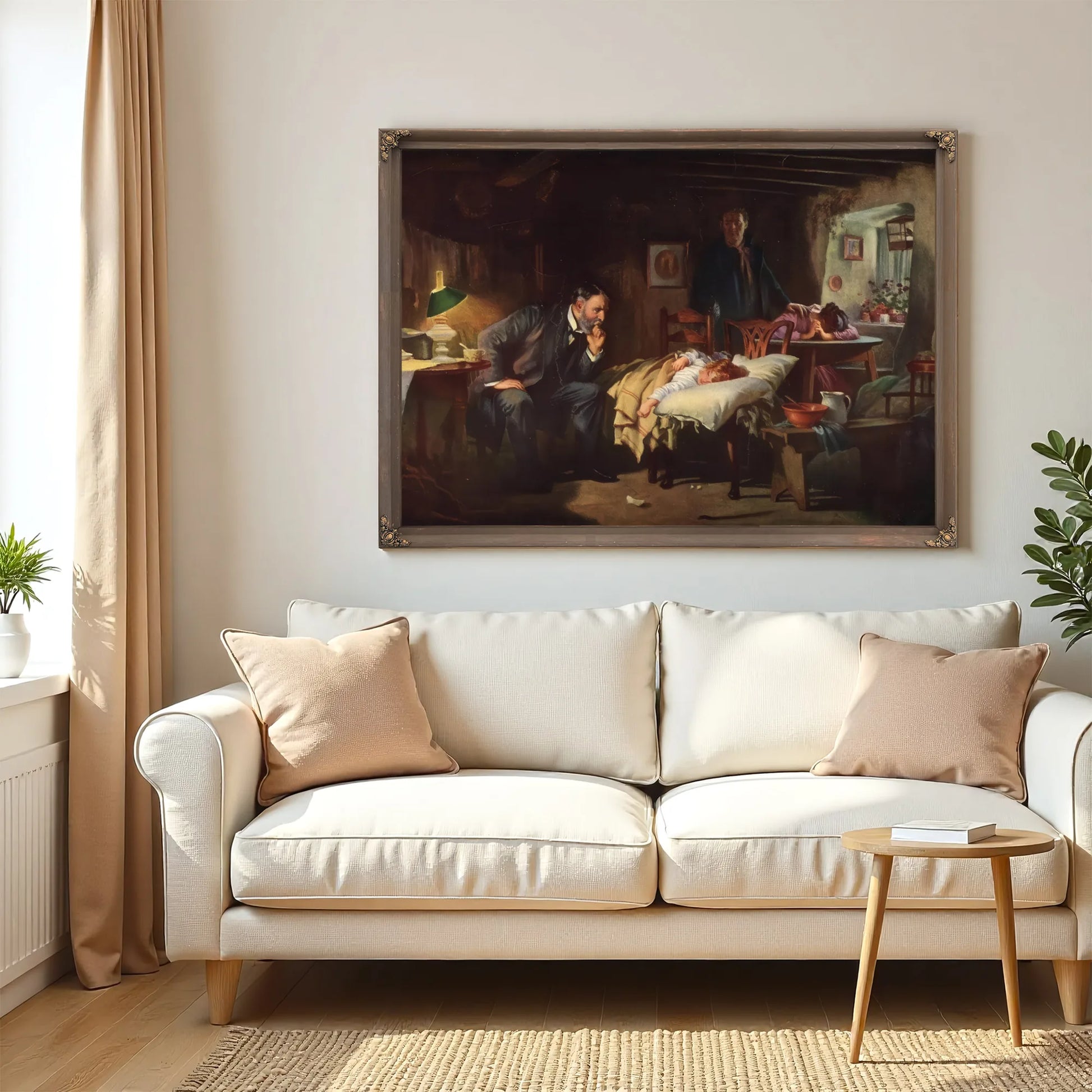 The Doctor By Luke Fildes Fine Art Print