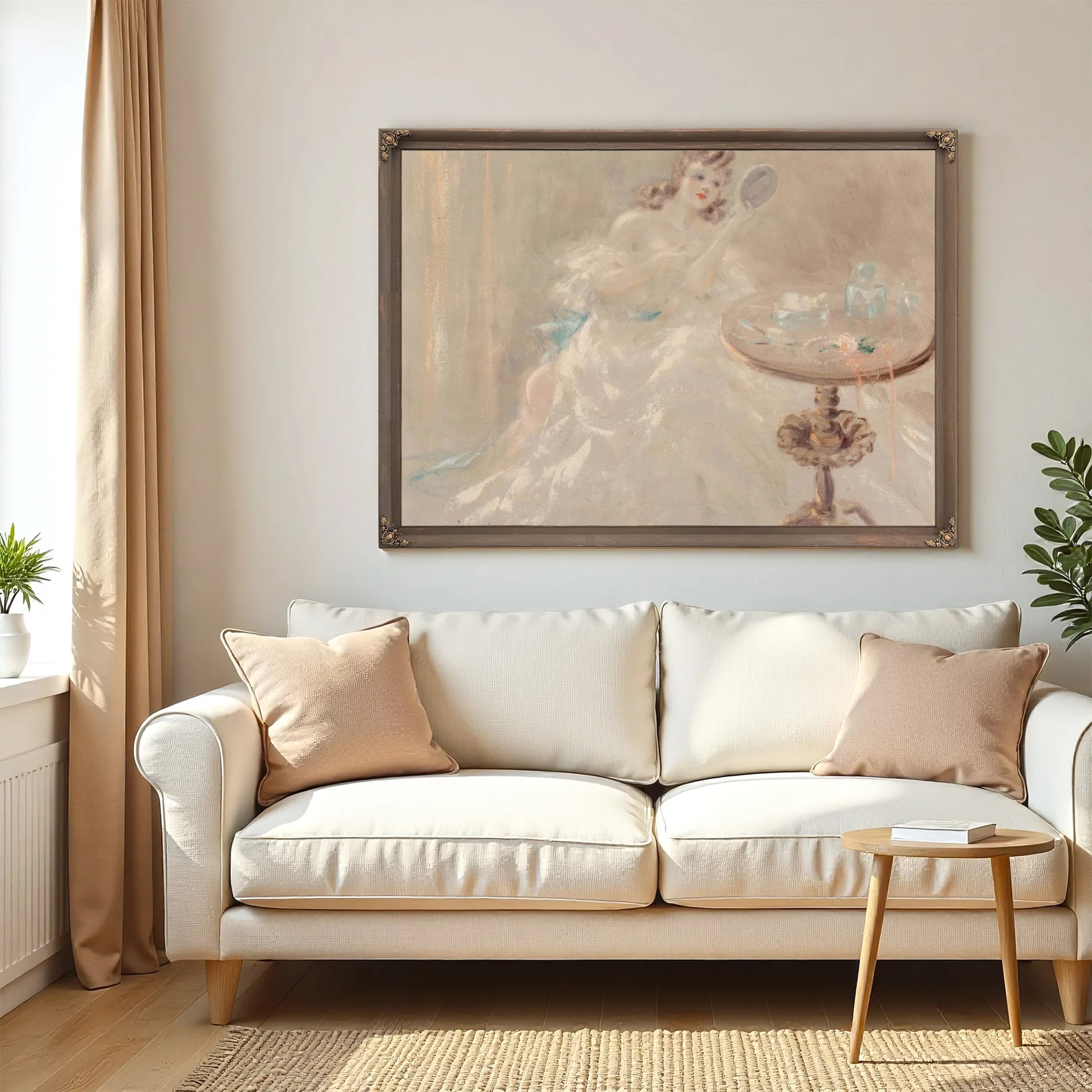 Matin By Louis Icart Fine Art Print