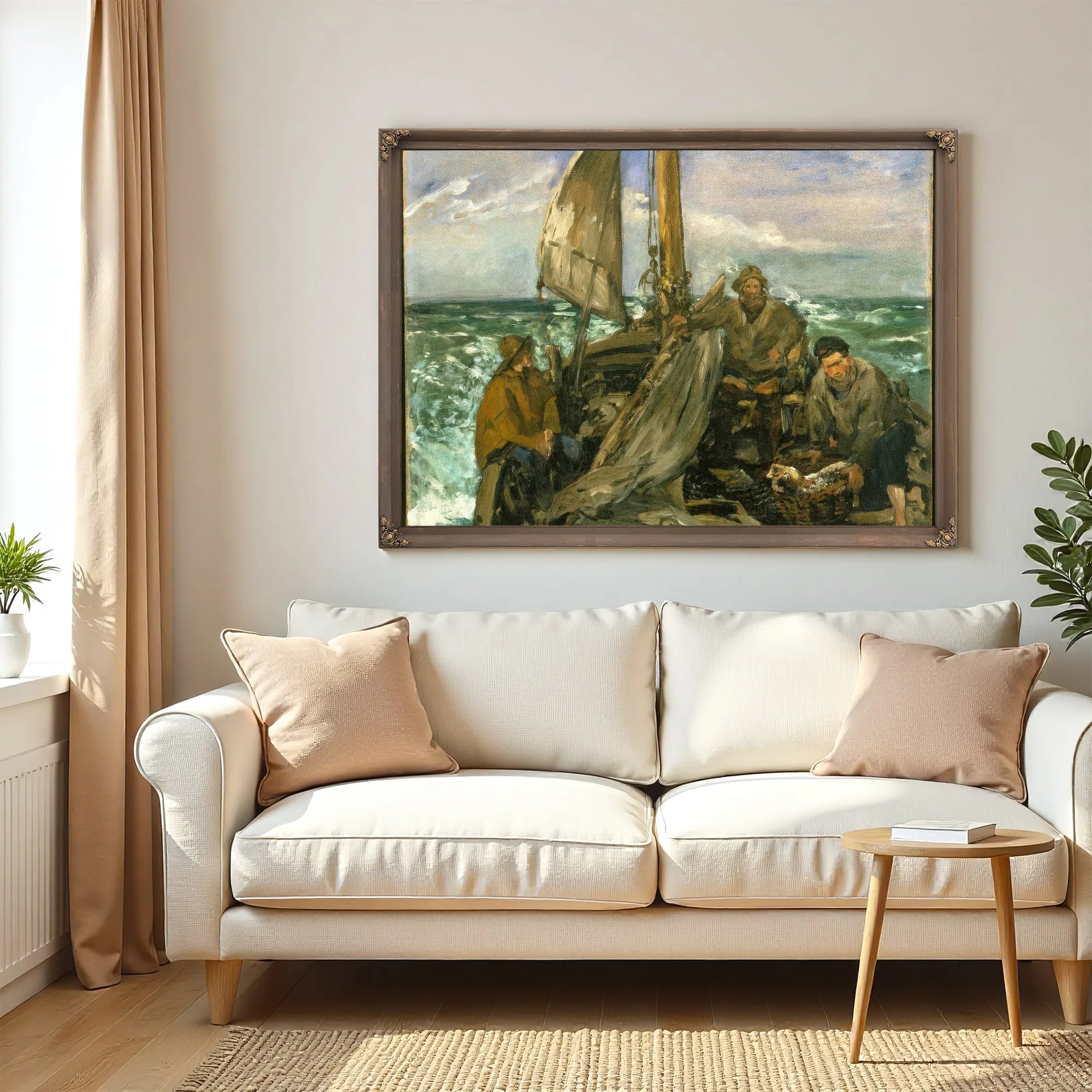 The Toilers Of The Sea By Edouard Manet Fine Art Print