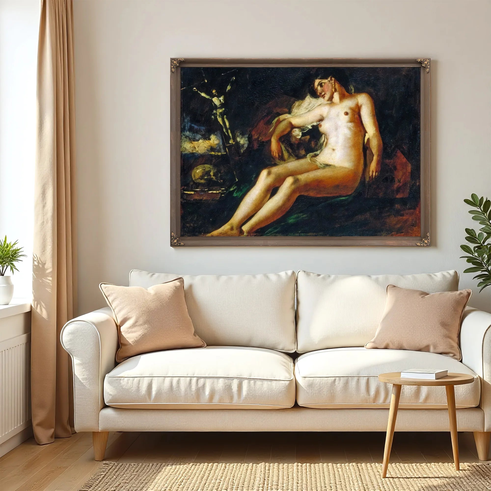 Study Of Magdalen By William Etty Fine Art Print