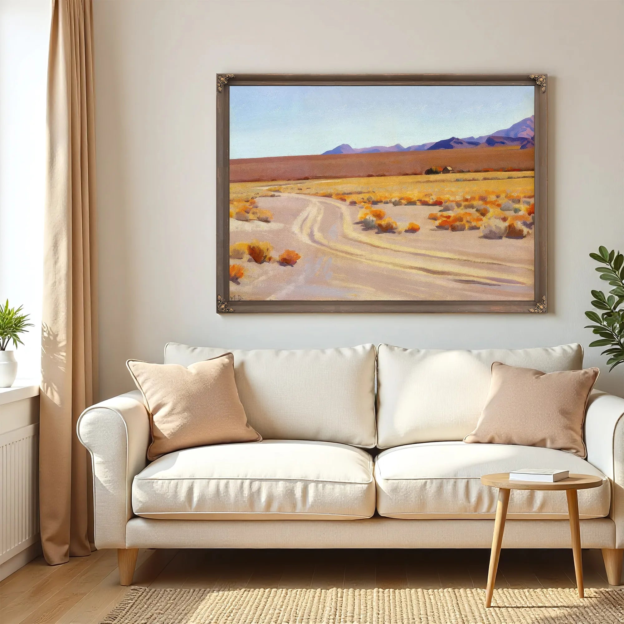 Greasewood Flat By Maynard Dixon Fine Art Print