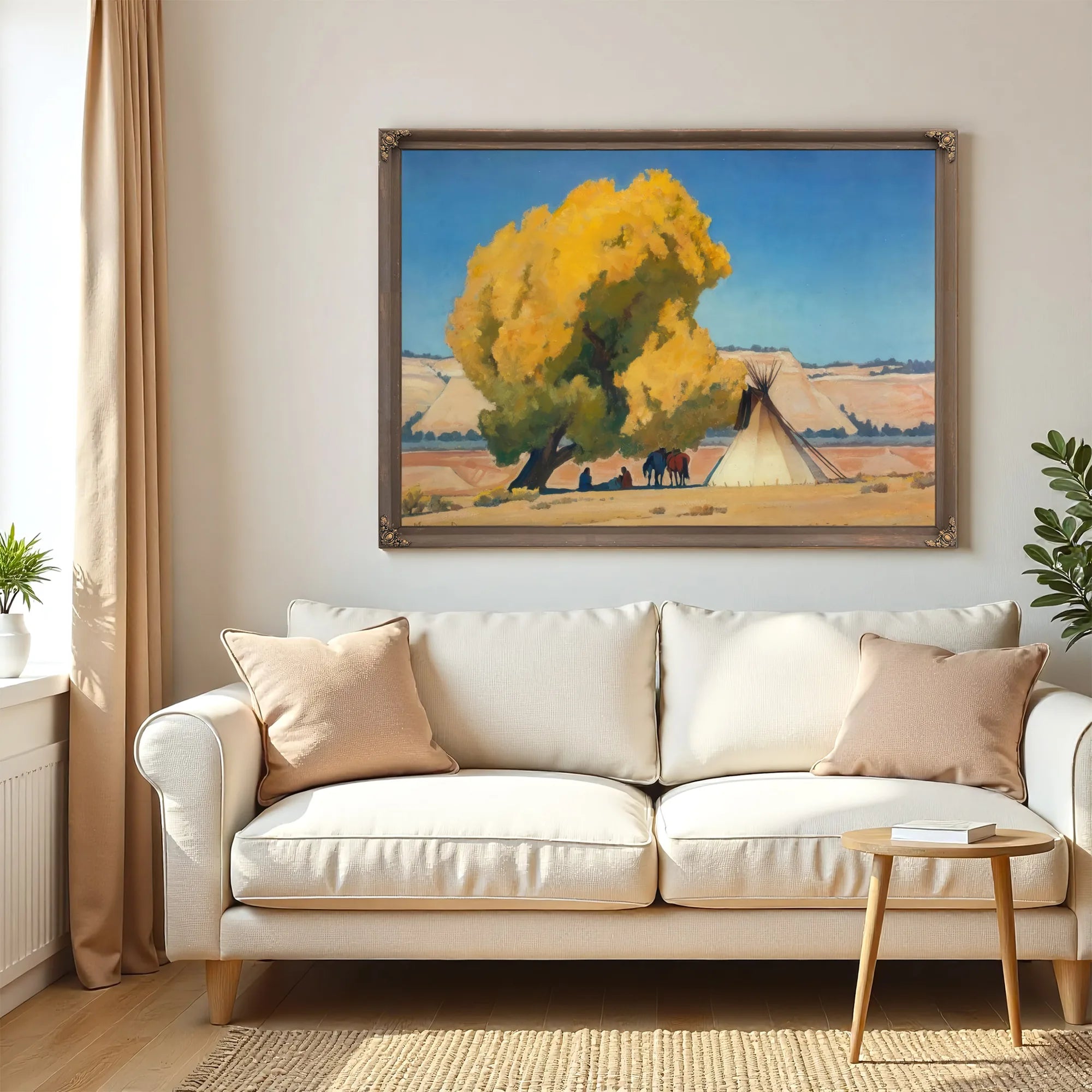 Lazy Autumn By Maynard Dixon Fine Art Print