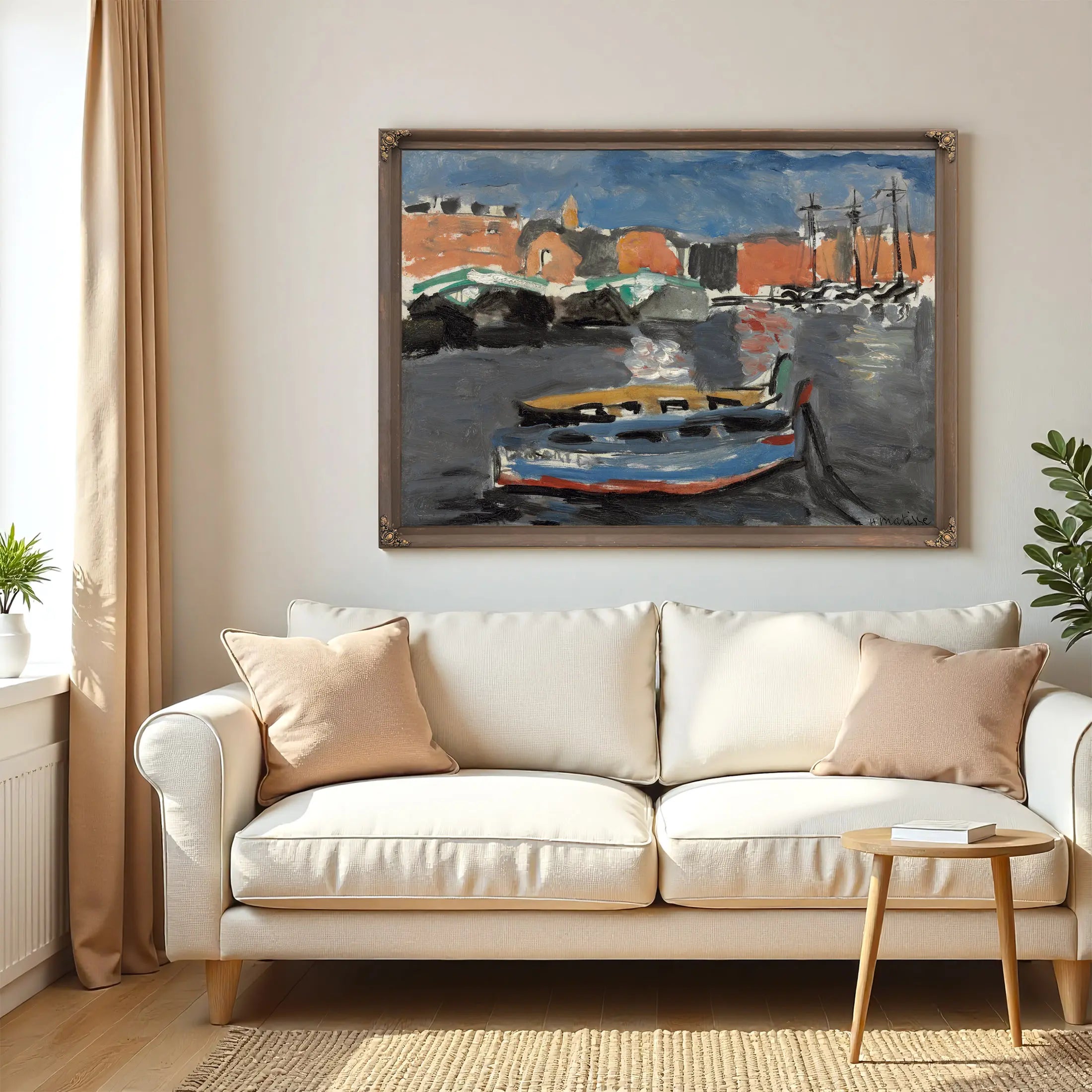 Port De Marseille (Marseille Harbor) by Henri Matisse