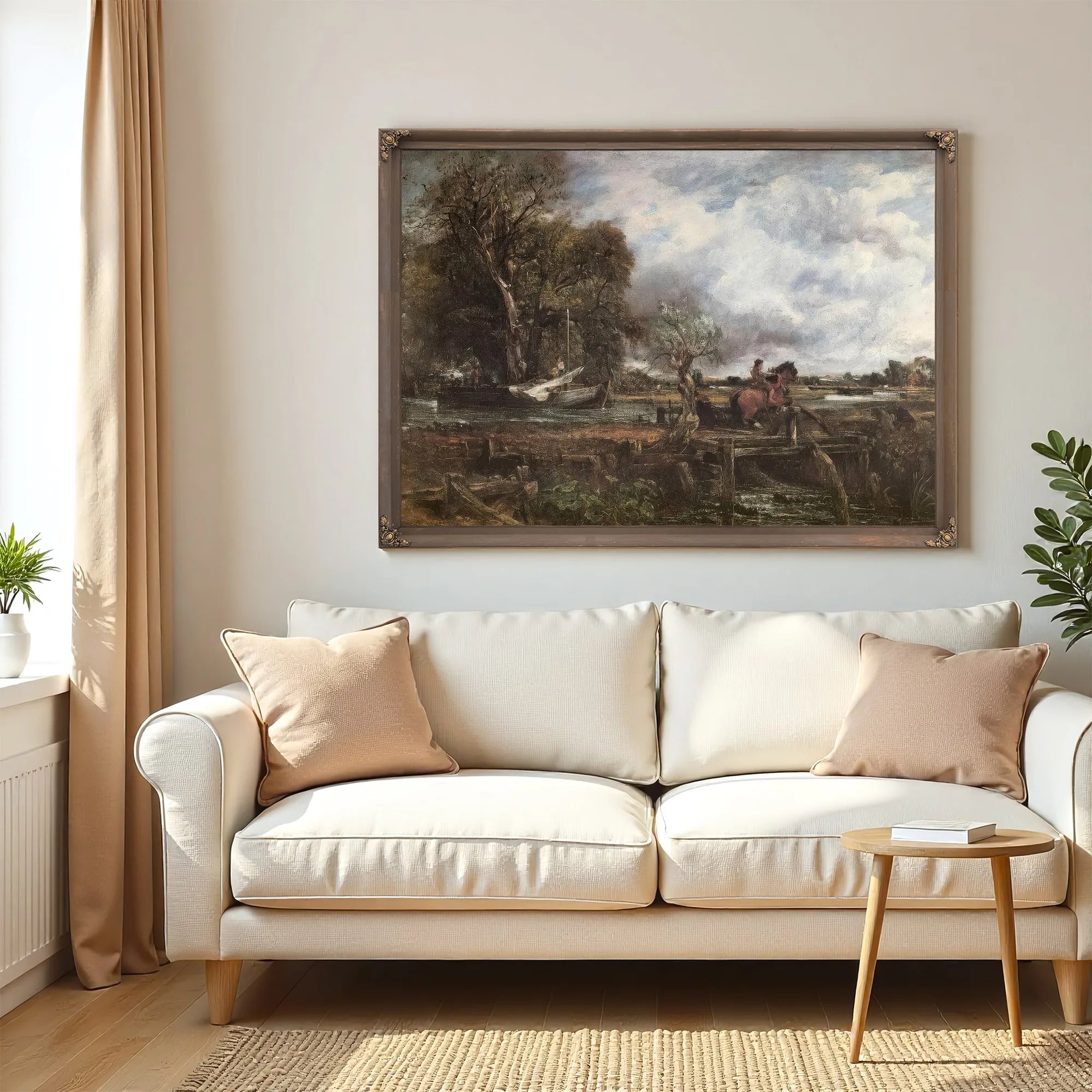 The Leaping Horse By John Constable Fine Art Print