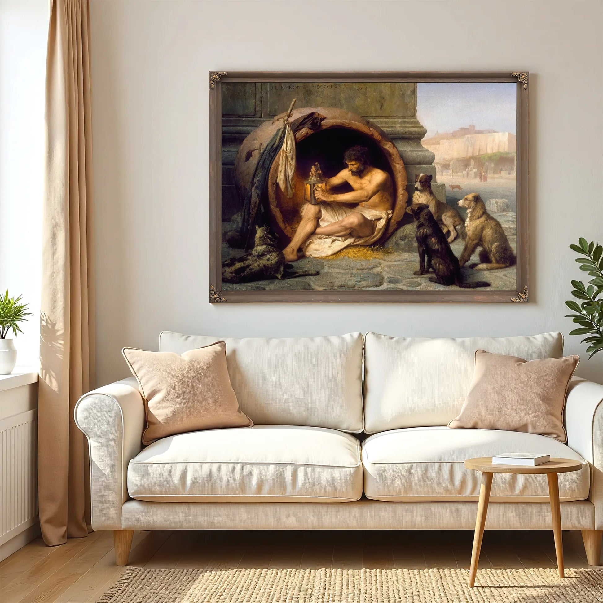 Diogenes By Jean Leon Gerome Fine Art Print