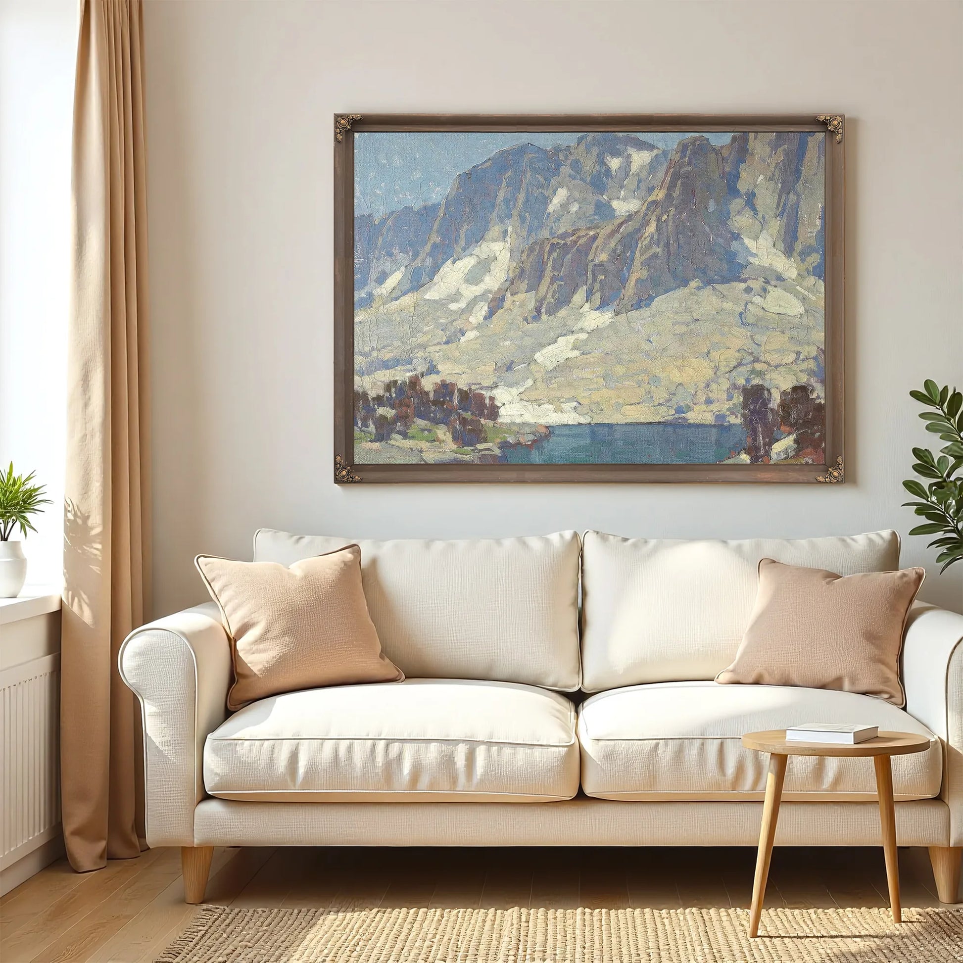 Sierra Slopes (Heart Lake) By Edgar Payne Fine Art Print